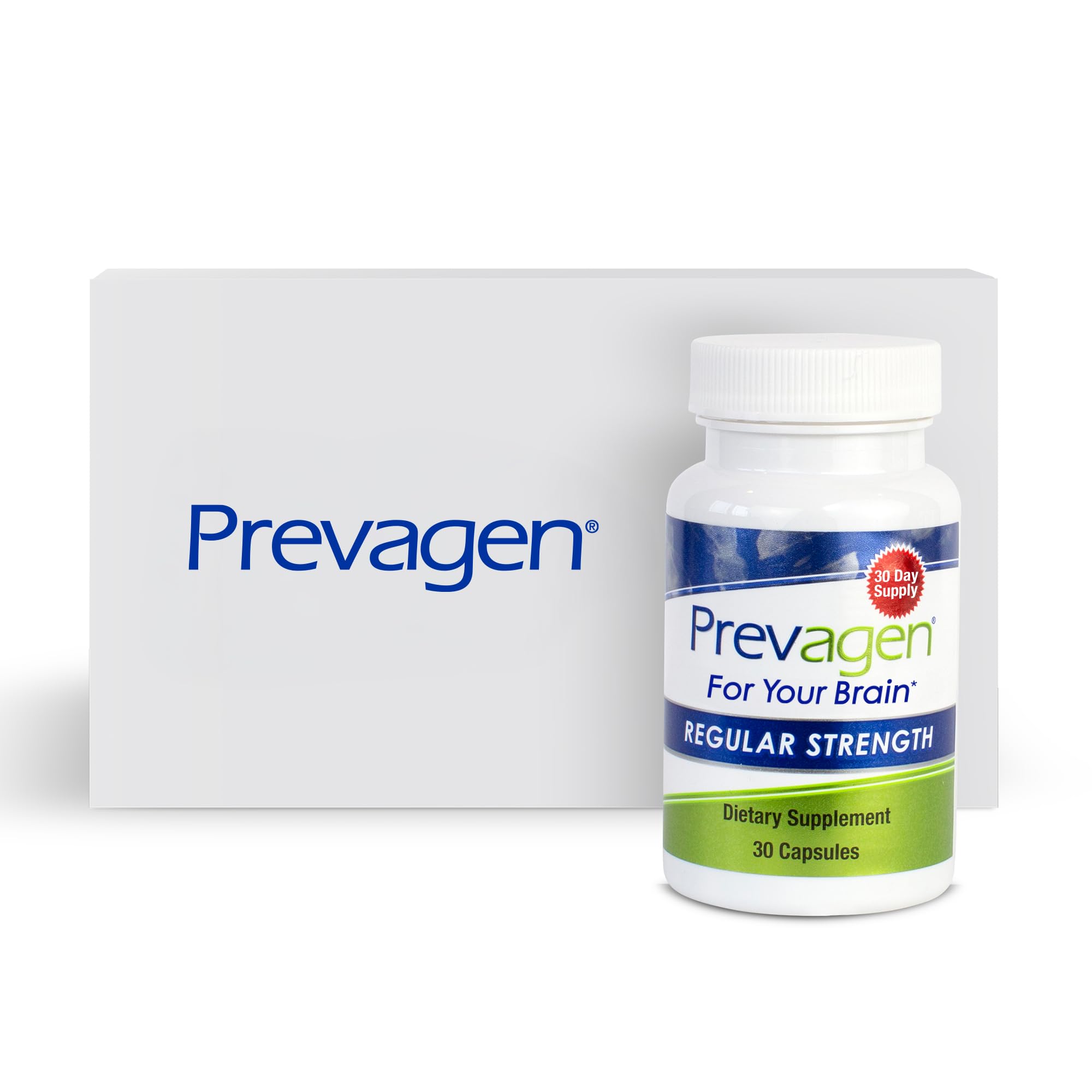 Prevagen Regular Strength - 30 Capsules (1 Month Supply) | Formulated for Your Brain | 10mg of Apoaequorin Plus Vitamin D3 Prevagen buy supplements canada