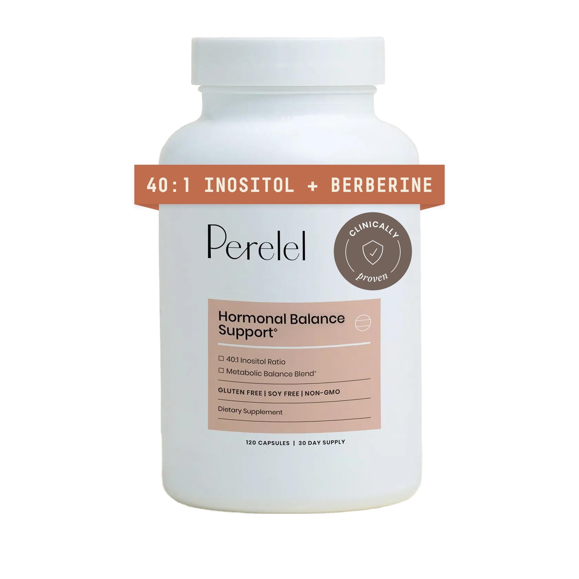 Perelel Hormone Balance Support, Myo & D Chiro Inositol, Womens Inositol Supplement with Berberine, Alpha Lipoic Acid, & Dim to Support Female Health, Soy, Dairy & Gluten Free, Non GMO, 120 Capsules Perelel buy supplements canada