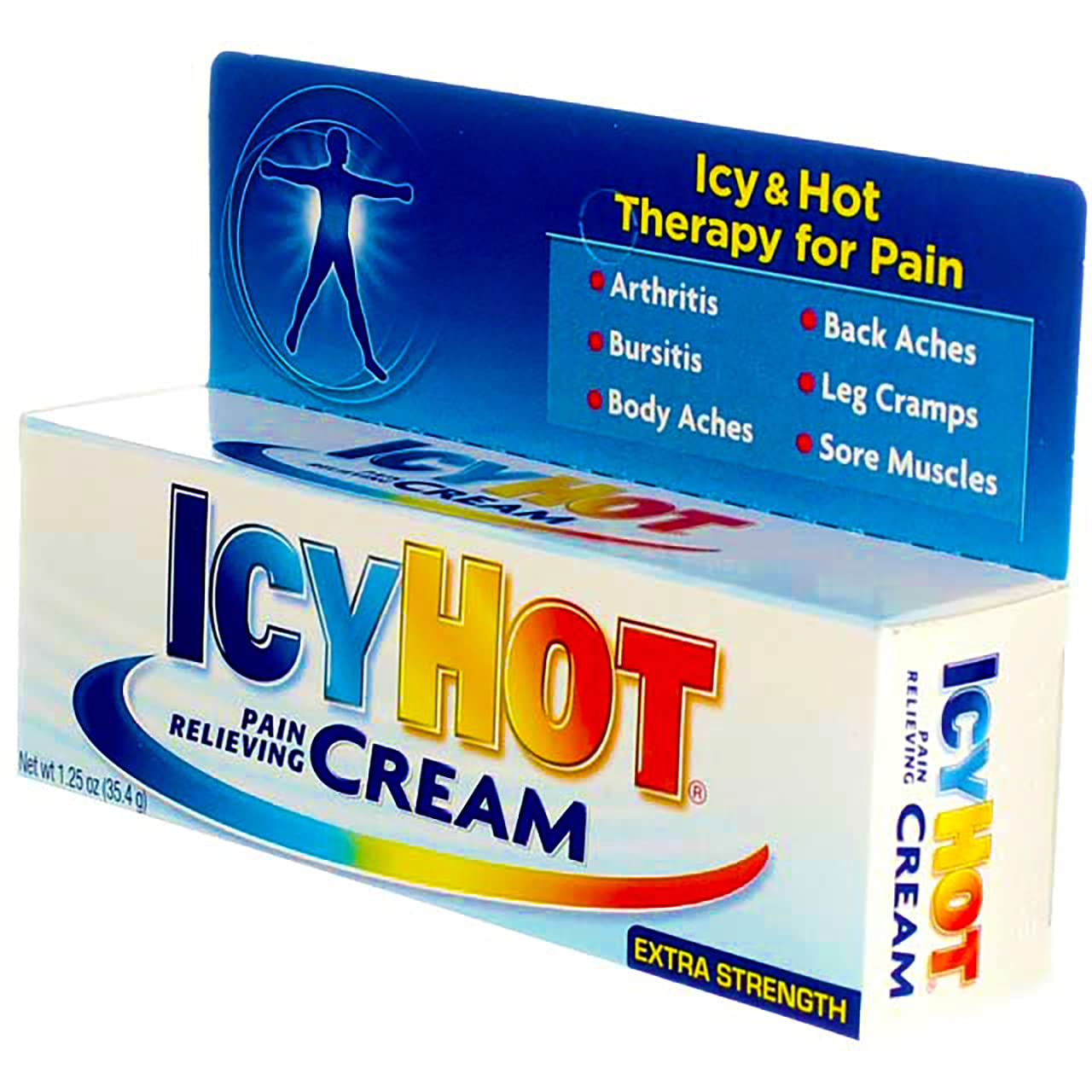 ICY Hot Pain Relieving Cream 1.25 Ounce Extra Strength (37ml) (2 Pack) Icy Hot buy supplements canada