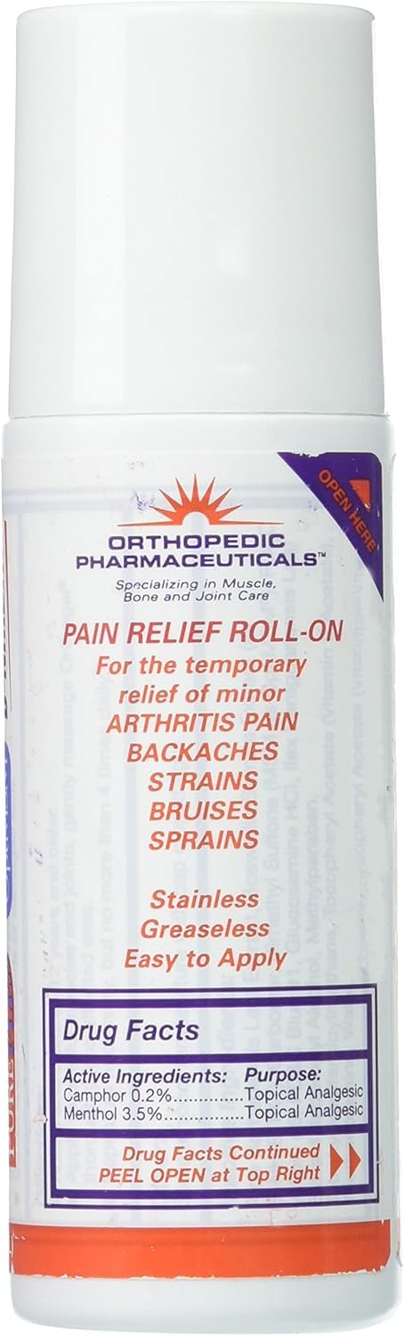 Orthogel Advanced Pain Relief Gel Roll On, 3 oz. Orthogel buy supplements canada