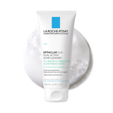 La Roche-Posay Effaclar Dual Acne Face Wash With 4% Benzoyl Peroxide & LHA Exfoliant La Roche-Posay buy supplements canada
