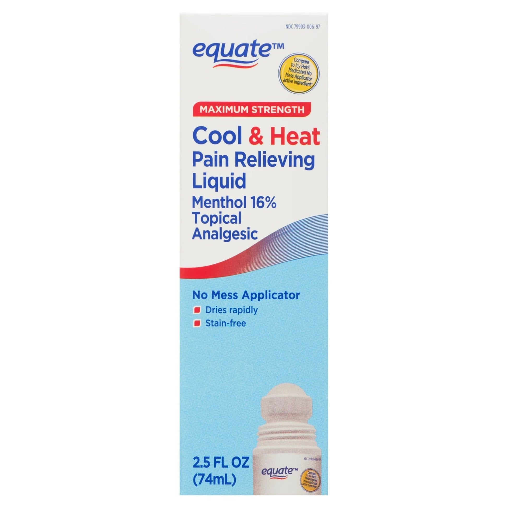 Equate Maximum Strength Cool & Heat, Equate Cool & Heat Pain Relief, Joint Pain Relief, 2.5 fl. oz, Pack of 2 Aus Healthcare buy supplements canada