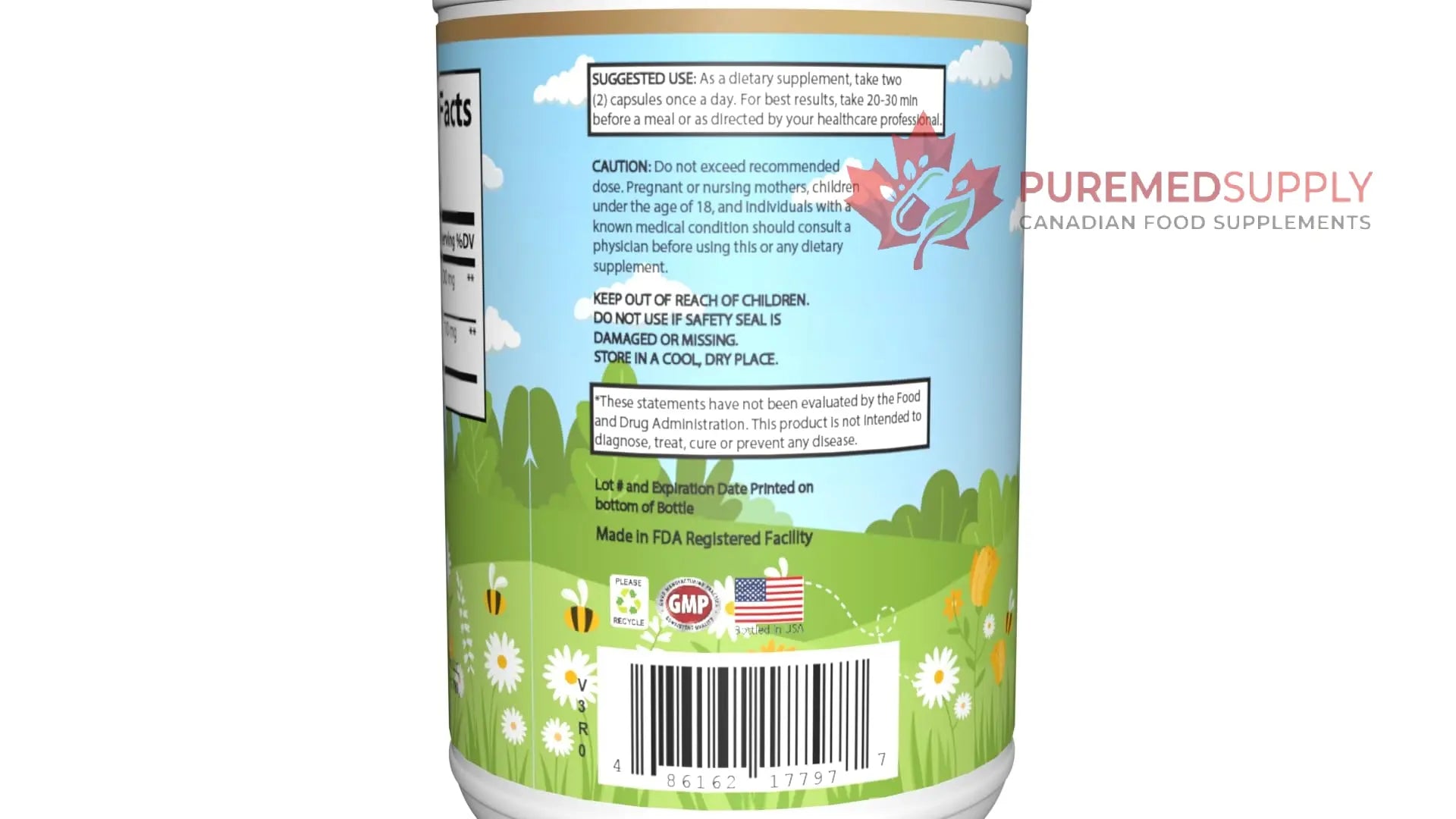 Premium Organic Ashwagandha with Black Pepper - 1300mg per Serving, 60 Capsules - Made in USA, FDA Registered Facility - Enhanced Absorption with Piperine for Optimal Performance Organic Strength buy supplements canada
