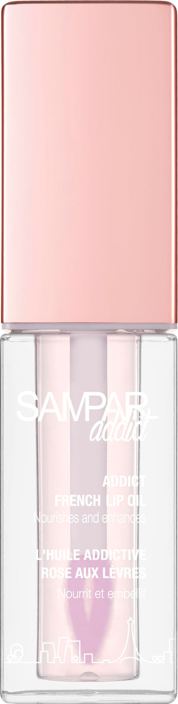Sampar Addict French Oil with Sponge Applicator - Korean Beauty Perfect for Lip Oils & Glosses | Rosehip, Rare Beauty Tinted Lip Oil, Broadway Vita-Lip Gloss, Saie Glossy Bounce, Sampar buy supplements canada