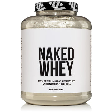 NAKED WHEY 5LB 100% Grass Fed Unflavored Whey Protein Powder - US Farms NAKED buy supplements canada