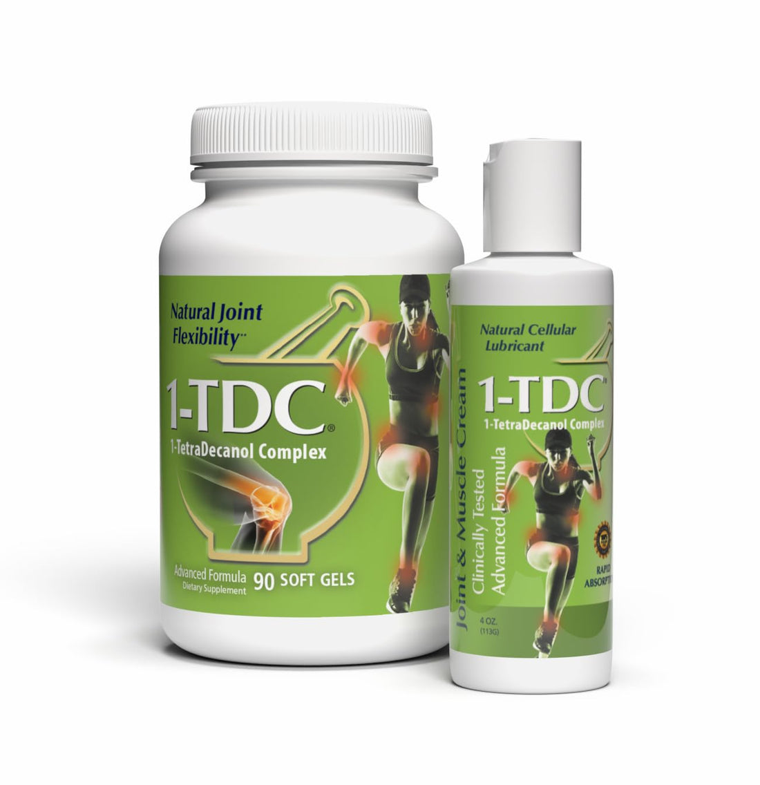 1-TDC Joint & Muscle Health 90 Gels and Joint & Muscle Relief Cream 4 oz Bundle 1-TDC buy supplements canada