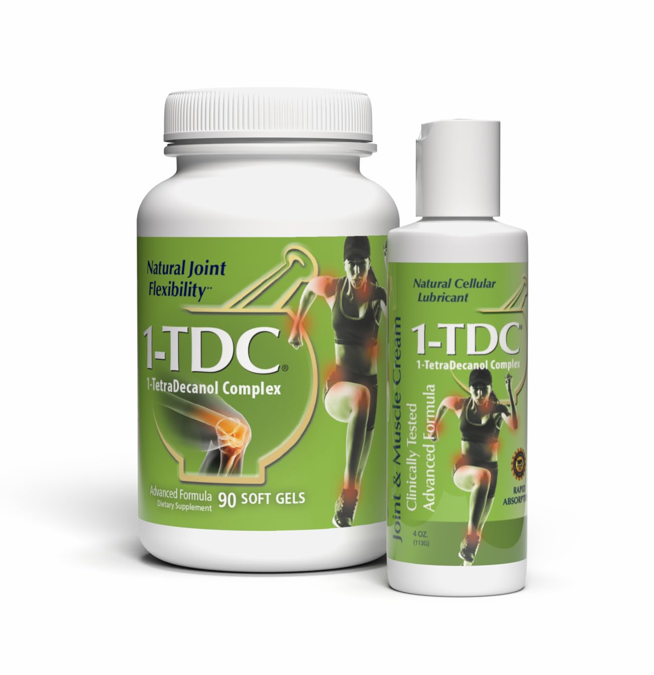 1-TDC Joint & Muscle Health 90 Gels and Joint & Muscle Relief Cream 4 oz Bundle 1-TDC buy supplements canada