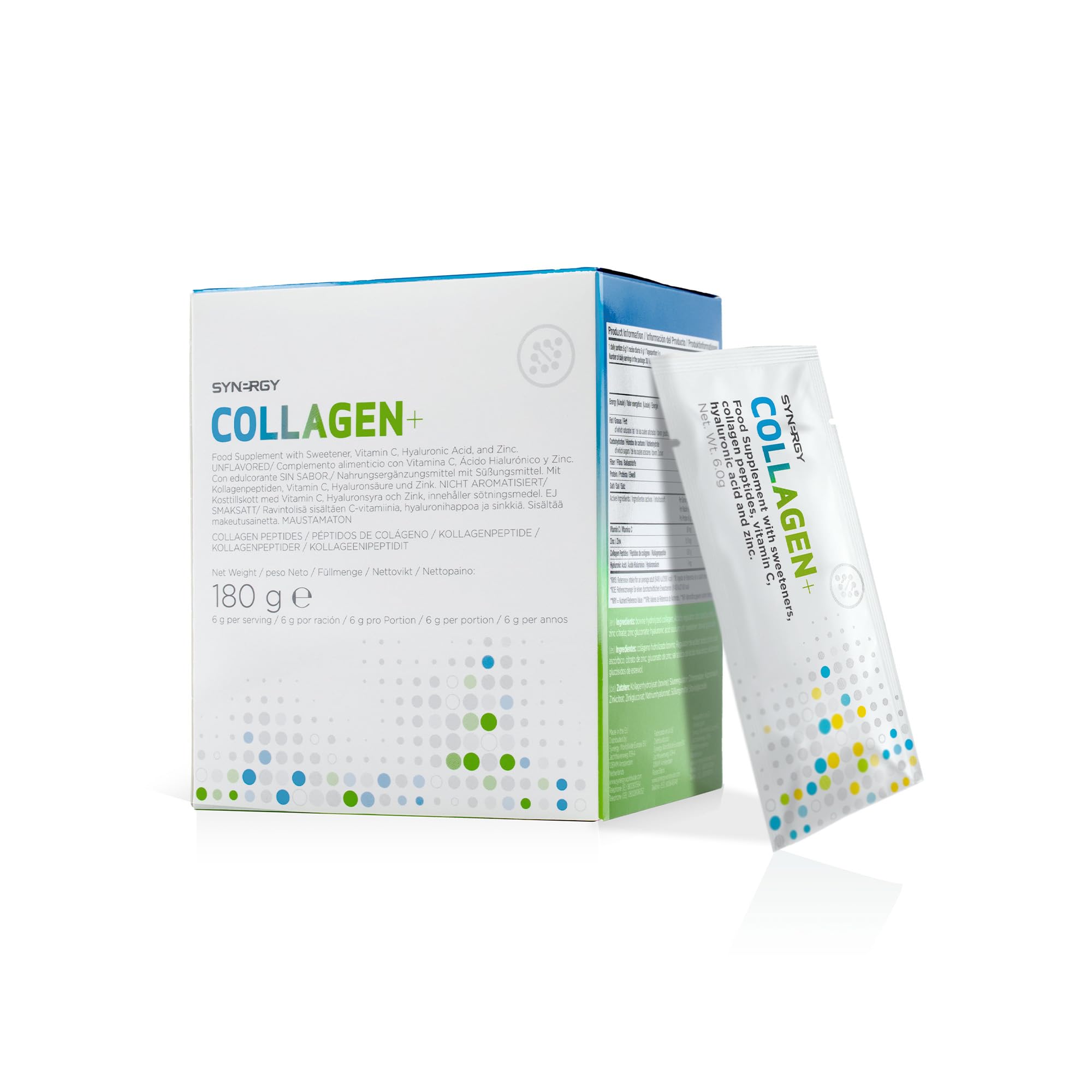 Synergy Worldwide Collagen+ 30 doses | 5810mg Collagen with Vitamin C, Hyaluronic Acid and Zinc Synergy Worldwide buy supplements canada