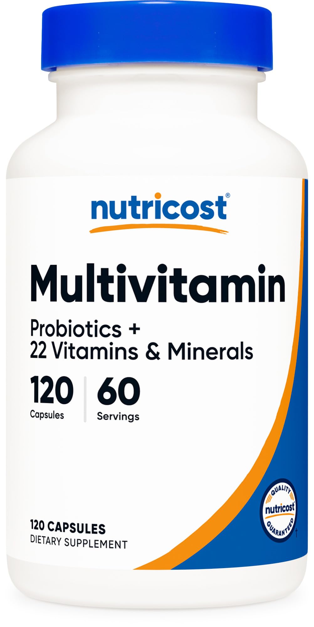 Nutricost Multivitamin with Probiotics 120 Vegetarian Capsules - Packed with Vitamins & Minerals Nutricost buy supplements canada