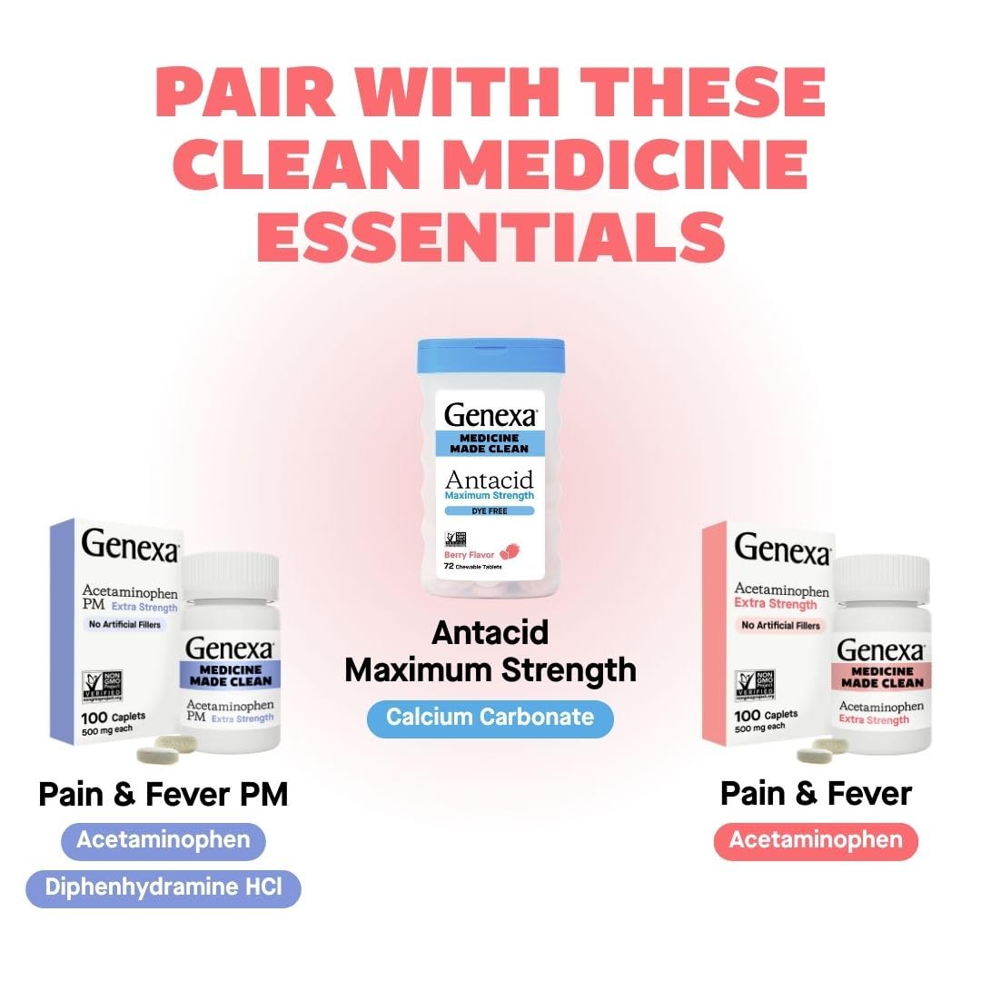 Genexa Arnica Tablets for Pain Relief Formula | Alleviate Muscle & Joint Pain, Soreness, & Stiffness | Delicious Organic Grape Flavor | Homeopathic Remedy Made Clean | 300 Chewable Tablets (3 Pack) Genexa buy supplements canada