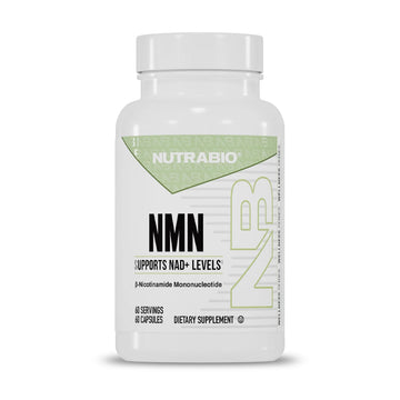 NutraBio NMN - NAD Supplement, Longevity Support, Boost NAD Levels, Increase Cellular Energy, Brain Health, Healthy Aging- 60 Servings- 60 Capsules NutraBio buy supplements canada