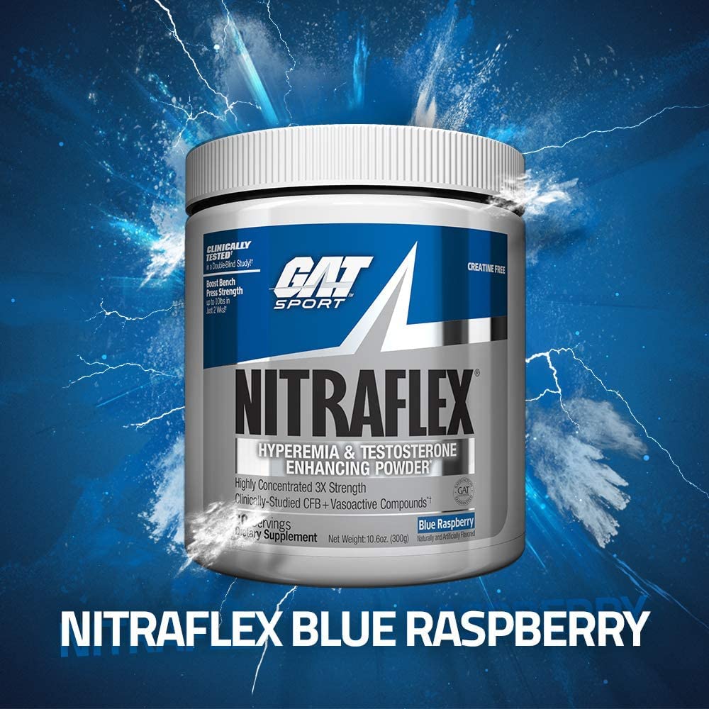 GAT SPORT Nitraflex Advanced Pre-Workout Powder, Increases Blood Flow GAT SPORT buy supplements canada