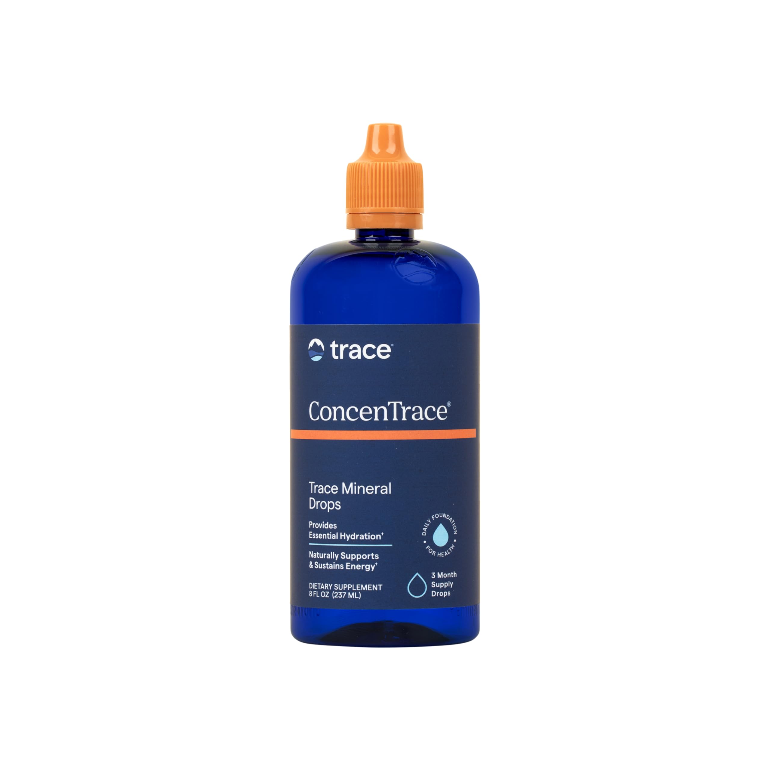 Trace Minerals ConcenTrace Trace Mineral Drops | Supports Energy, Digestion, Bone Health & Hydration, 70+ Ionic Trace Minerals w/Magnesium Trace Minerals buy supplements canada