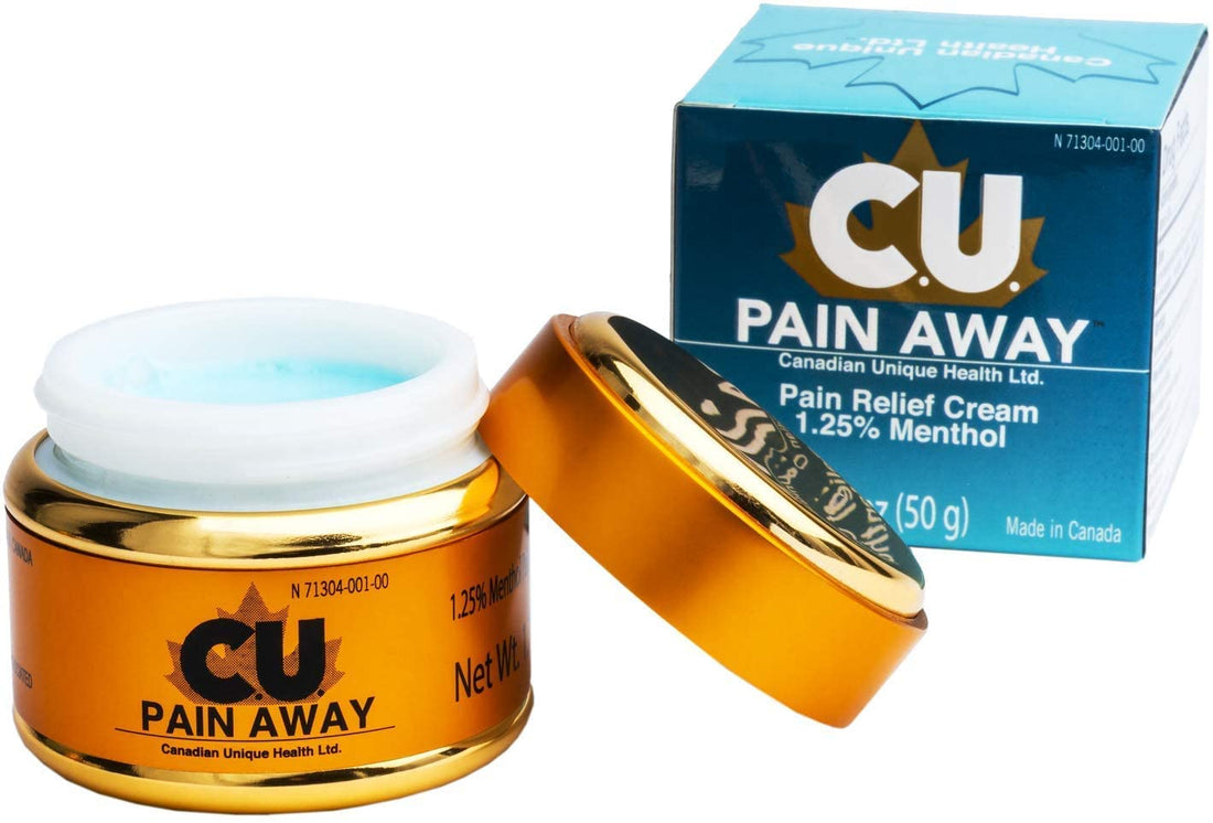 Arthritis Pain Relief Cream - C.U. Pain Away. Reduce Inflammation, Improve Mobility, Rapid Relief. Effective Muscle and Joint Pain Relief. All-Natural Ingredients. C.U. Pain Away buy supplements canada