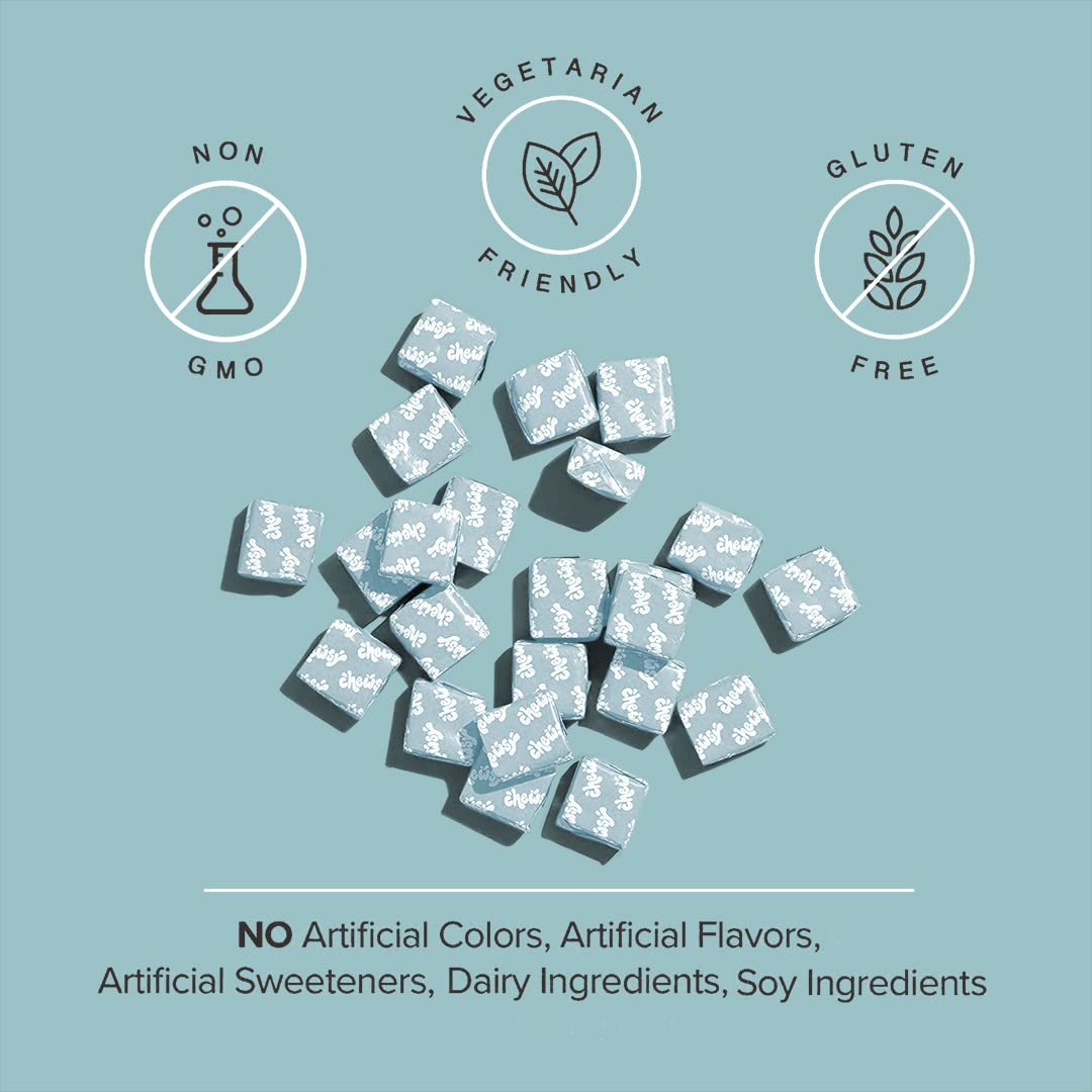 Chewsy So Long Stress, Calm Fruity Chews, Stay Calm & Focused. w/L-theanine, Amino Acid, GABA, Glycine, Tyrosine, Taurine & Magnesium. Non-GMO and Gluten-Free. Tropical Fruity Chews, 30-Day Supply CHEWSY buy supplements canada