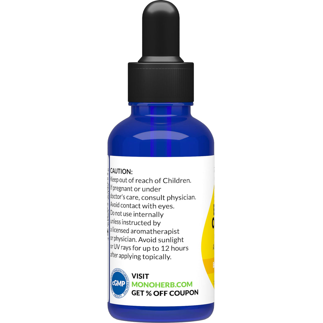 Bitter Orange Essential Oil 30 ml - 1 oz - Pure & Natural - with Pipette Dropper MONOHERB buy supplements canada