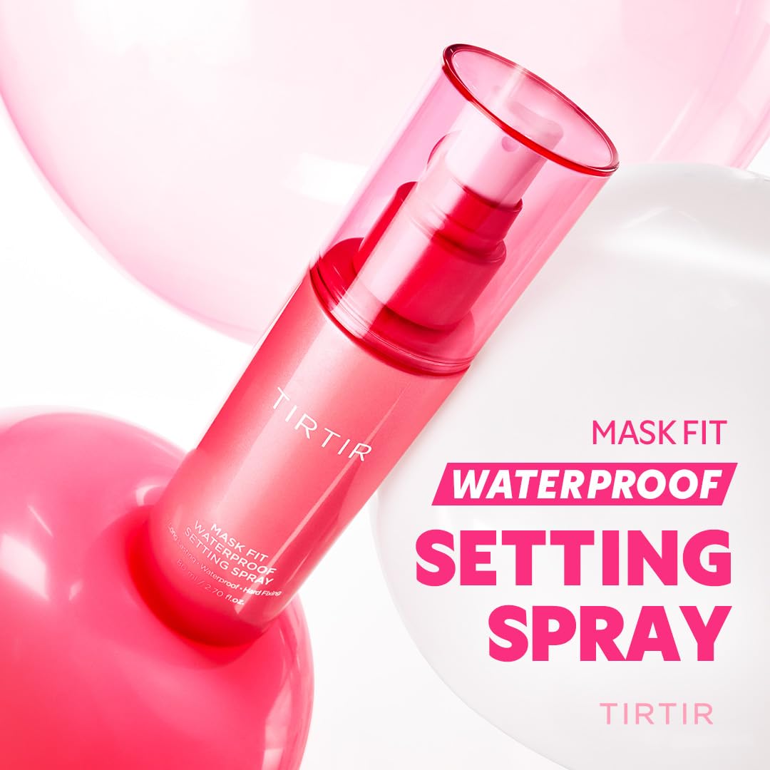 TIRTIR Waterproof Setting Spray – 24 Hour Long Lasting Fix, Sweatproof Water Resistant Makeup Finisher – Ethanol Free, Semi Matte Finish for Oily Skin – Korean Makeup Fixer TIRTIR buy supplements canada