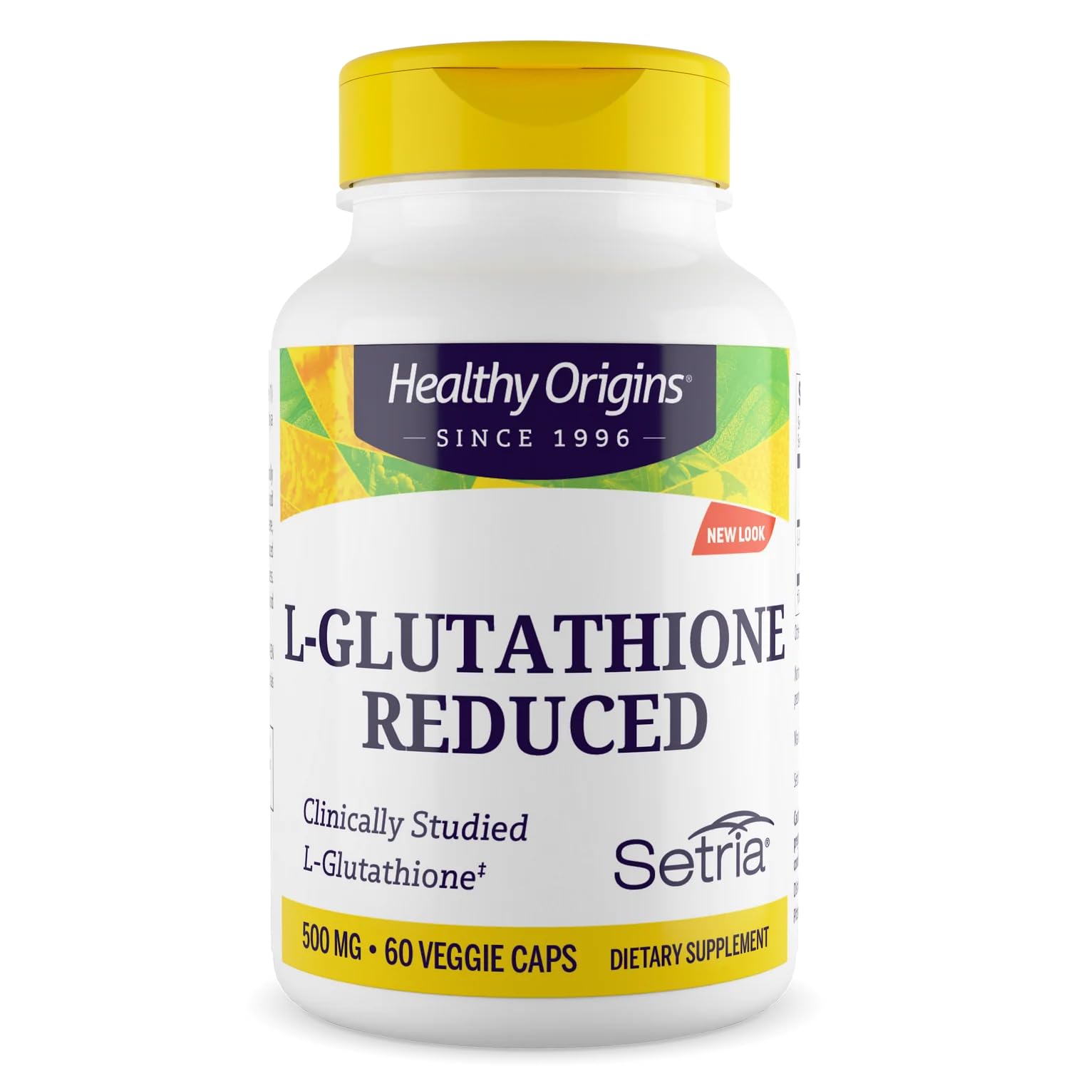 Healthy Origins L-Glutathione 500 mg (Setria, Non-GMO, Gluten Free, Antioxidant, Immune Support, Skin Support), 60 Veggie Caps Healthy Origins buy supplements canada