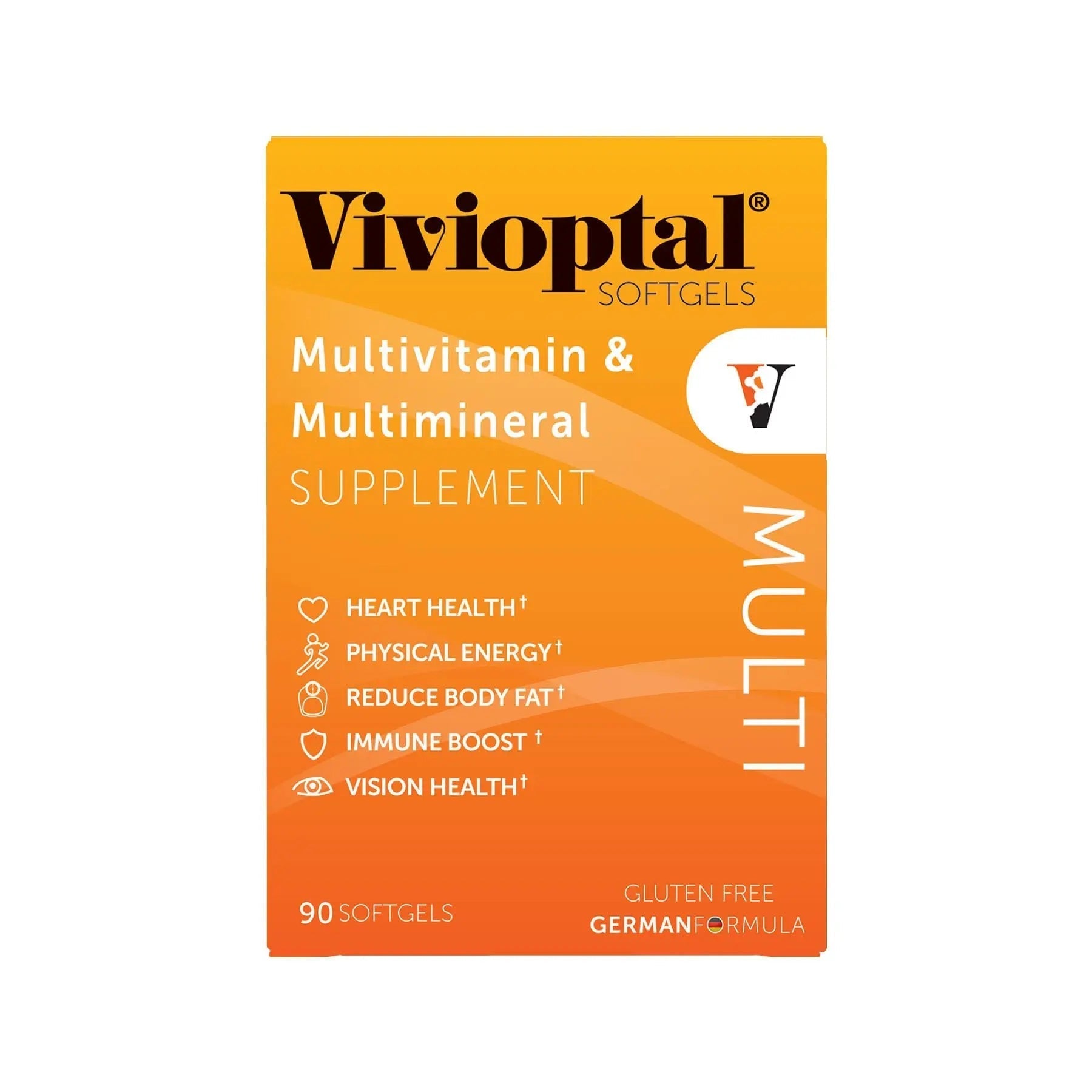 Vivioptal Multi, 90 Softgels (1 Year Supply), Multivitamin & Multimineral, Gluten Free, German Formula Vivioptal Vitamins buy supplements canada