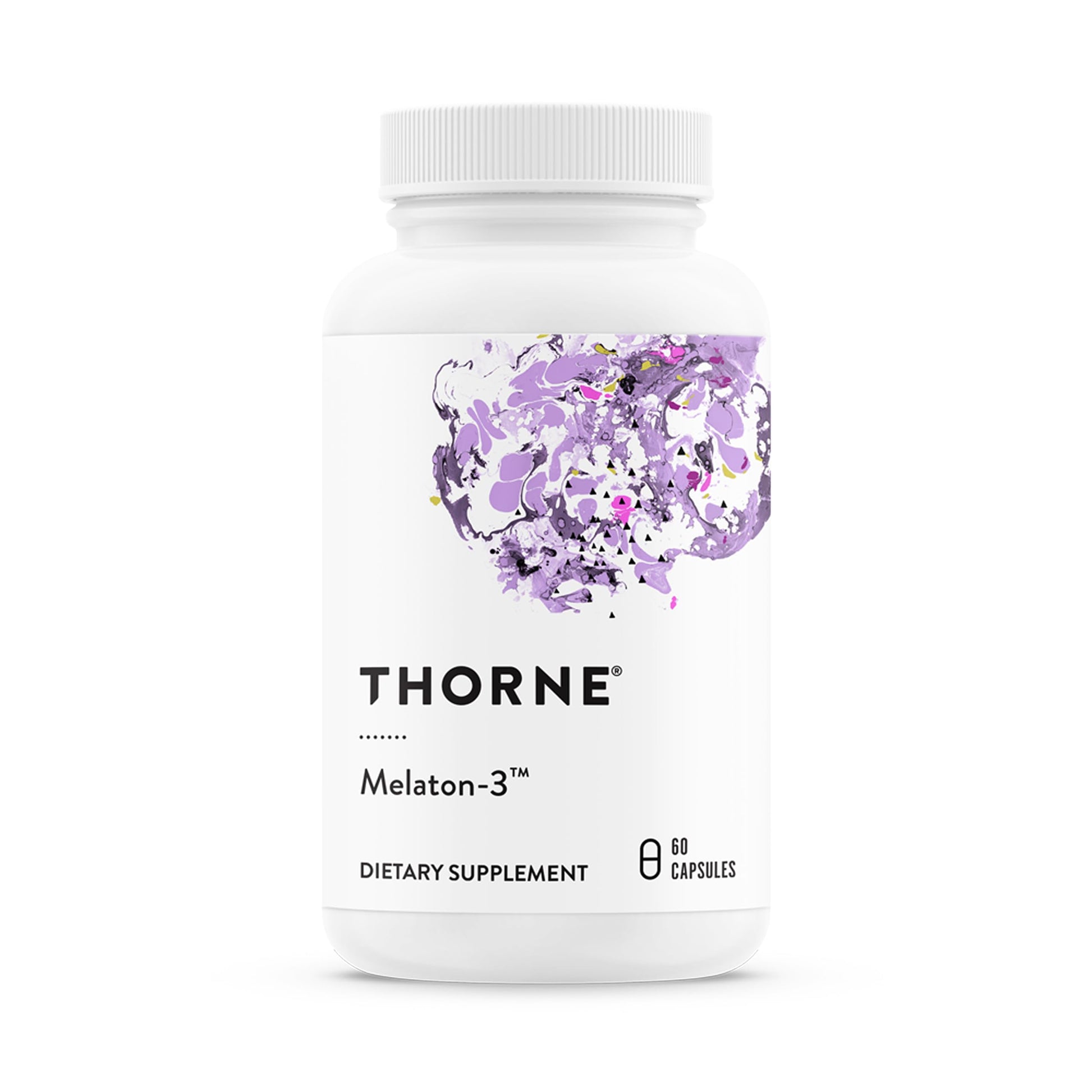 THORNE - Melaton-3 - 3mg Melatonin Supplement - Supports Normal Circadian Rhythms, Restful Sleep & Relaxation* - NSF Certified for Sport - 60 Capsules THORNE buy supplements canada