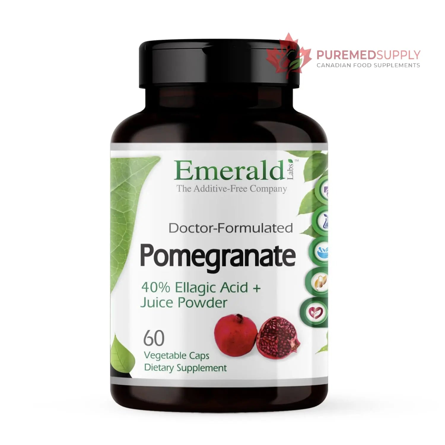 EMERALD LABS Cholesterol Health (90 Caps) & Pomegranate Extract (60 Caps) - Supports Heart Health & Immune Function - Gluten Free & Vegan EMERALD LABS buy supplements canada