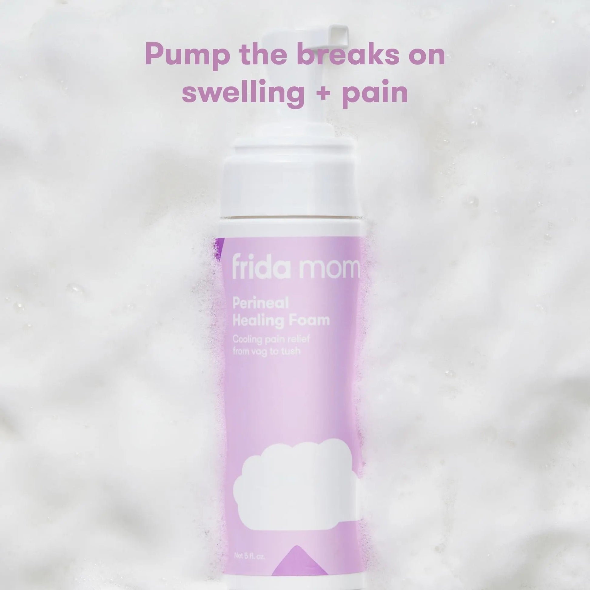 Frida Mom Witch Hazel Perineal Healing Foam for Postpartum Care, Cooling Pain Relief and Hemorrhoid Treatment, 5 Fl Oz Frida Mom buy supplements canada