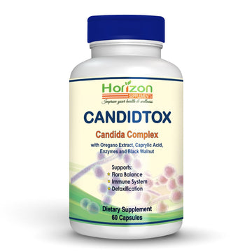 Candida Cleanse Support and Detox with Natural Herbs, probiotics and Oregano Oil Horizon Supplements buy supplements canada