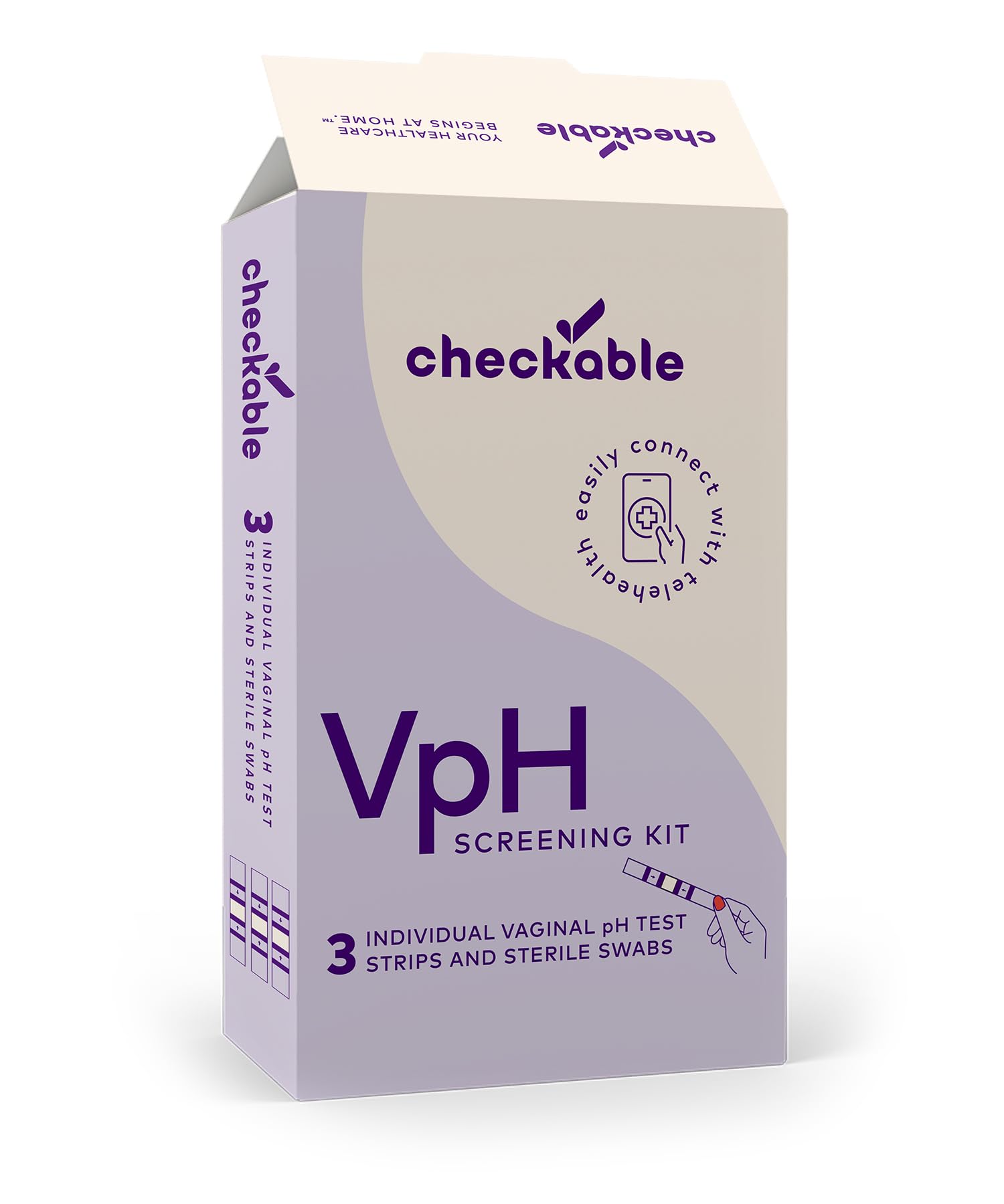 Checkable® Vaginal pH Screening Strips, Quick Results, Vaginal pH Balance Screening Strip Checkable Medical buy supplements canada