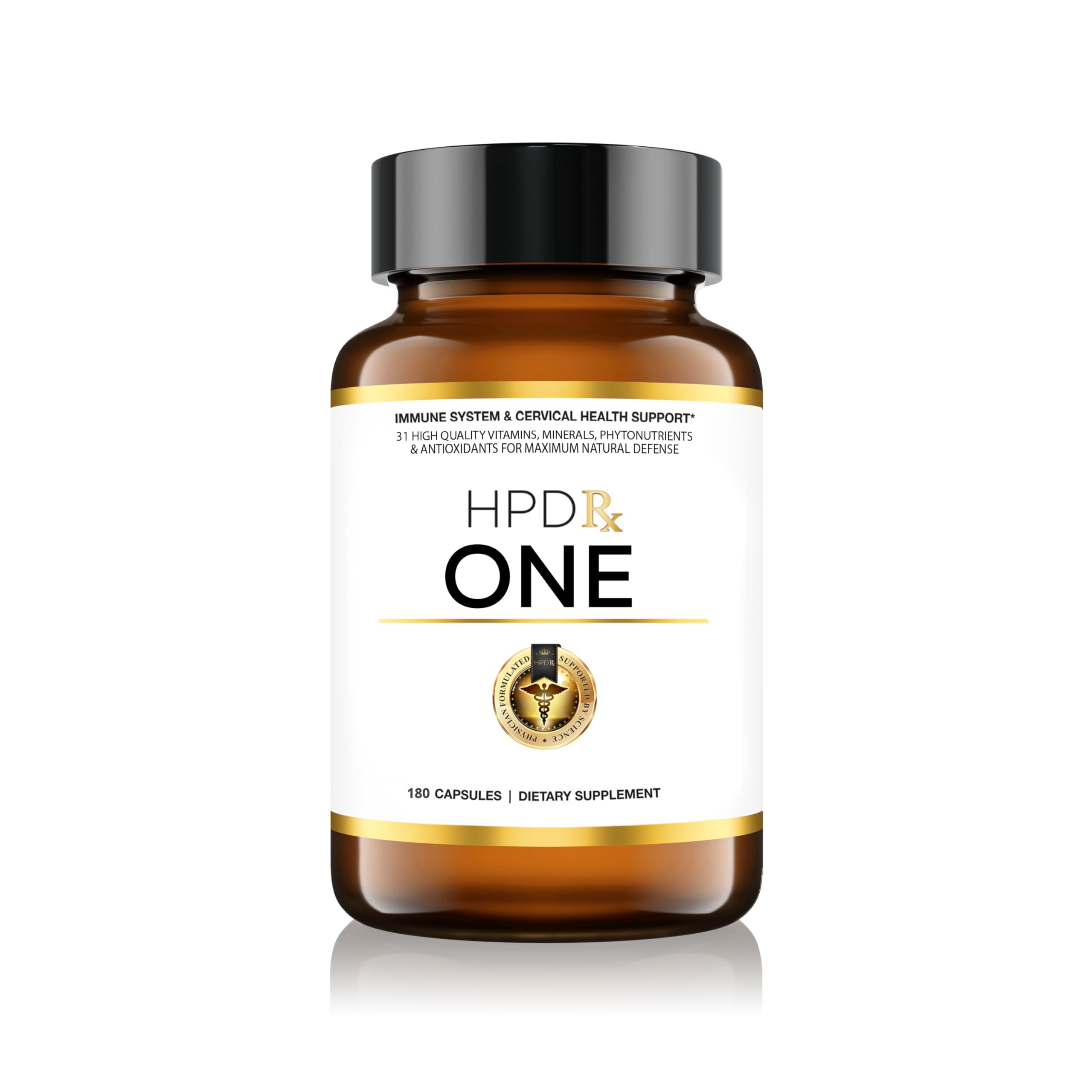 HPD Rx ONE Immunity Boost Multivitamin | HPV Supplements for Women and Men, 2 Pack HPD Rx buy supplements canada