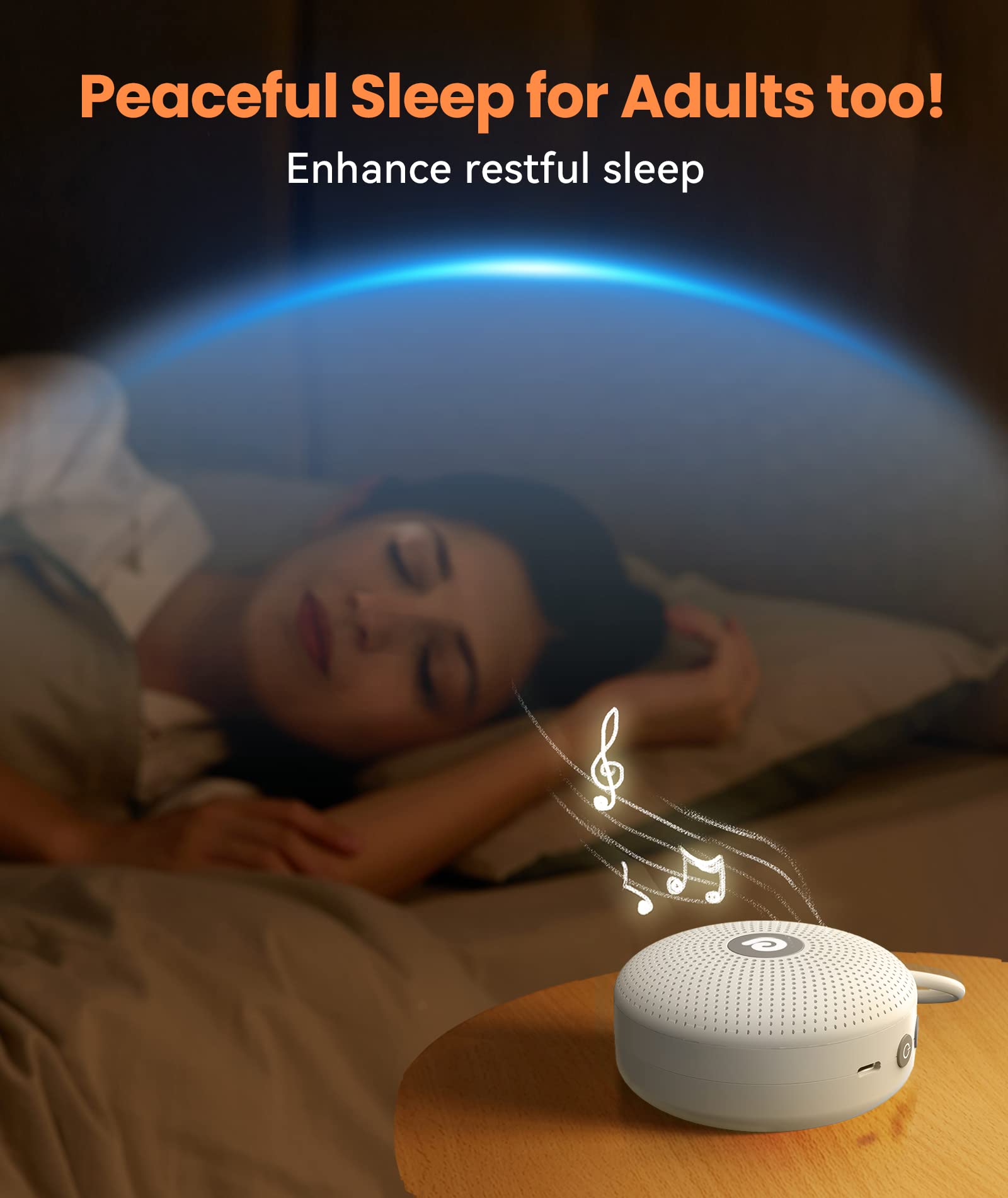 Dreamegg White Noise Machine - Portable Sound Machine for Baby Adult, Features Powerful Battery Dreamegg buy supplements canada