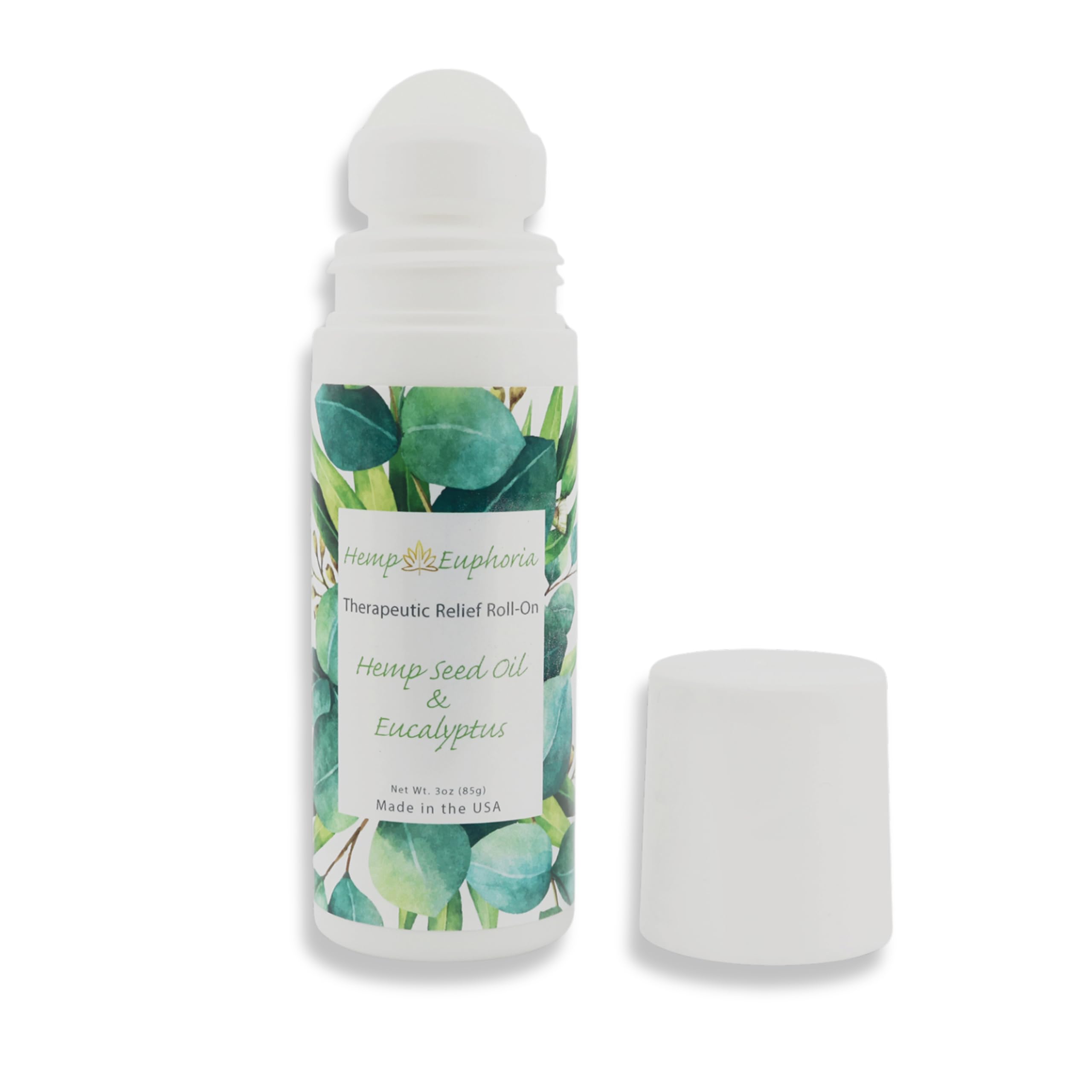 Hemp Seed Oil and Eucalyptus Joint & Muscle Discomfort Relief Roll-On Gel | USDA Certified Organic Hemp Seed Oil, Helps Relieve Sore or Tight Muscles Hemp Euphoria buy supplements canada