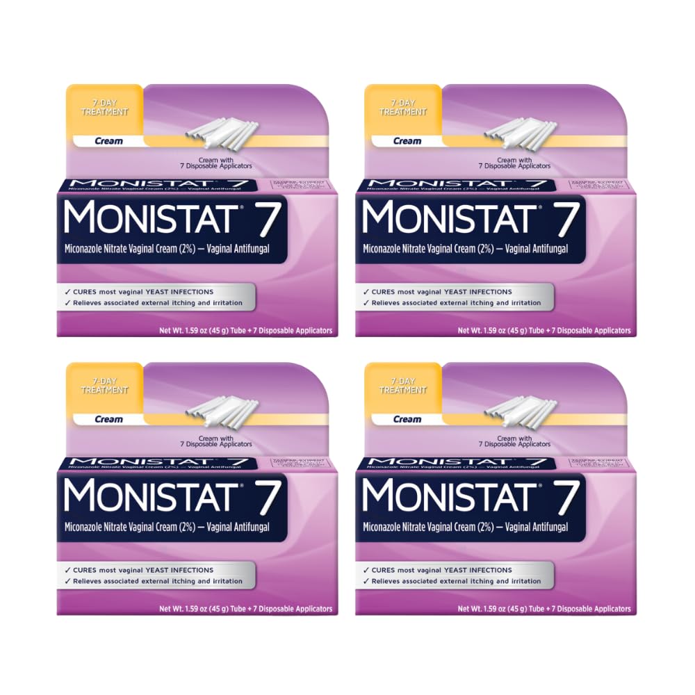 Monistat 7 Vaginal Cream with Tube Plus 7 Disposable Applicators, Anti-Fungal, For Most Vaginal Yeast Monistat buy supplements canada