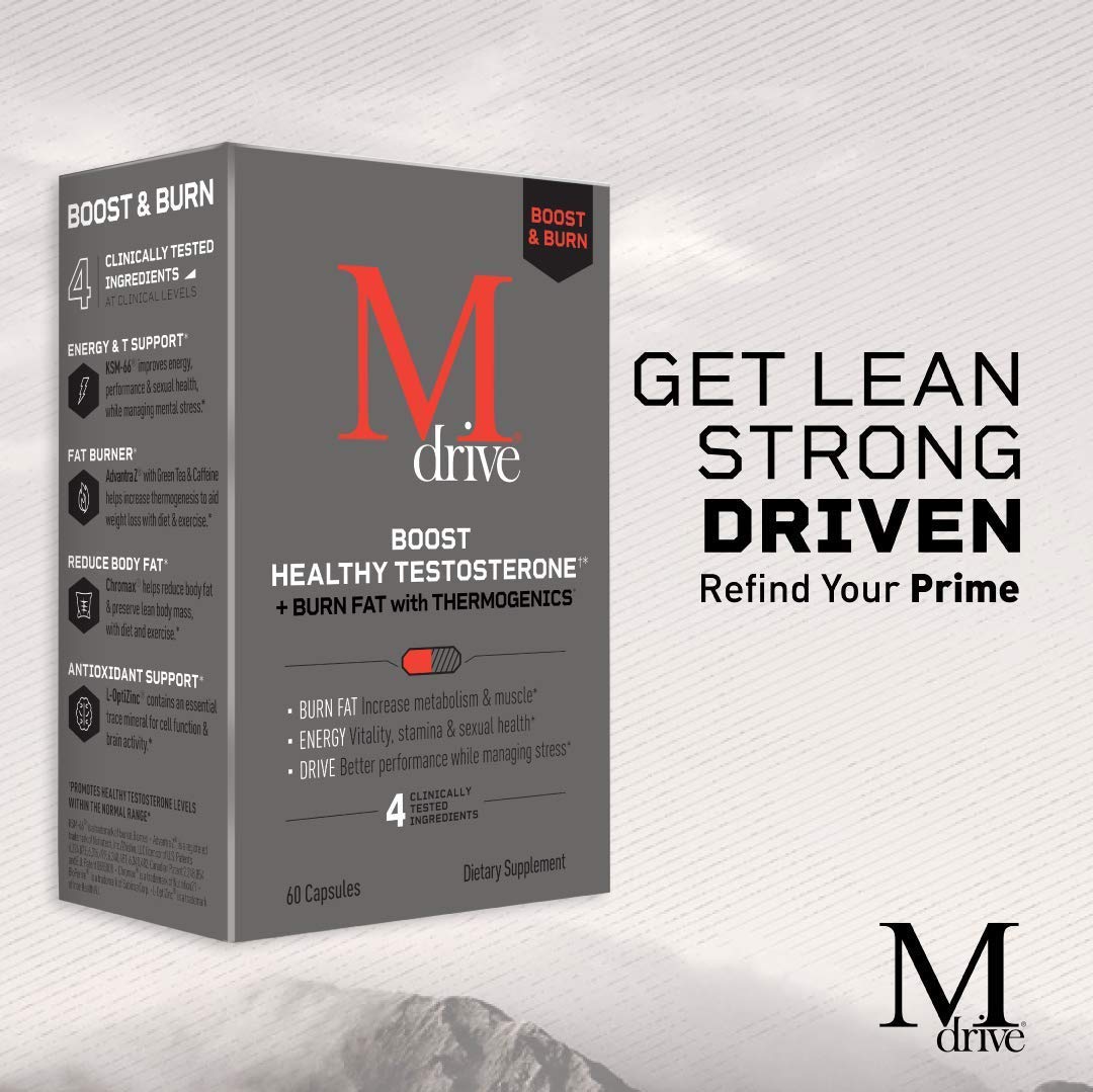 Mdrive Boost & Burn for Men Start Everyday Nutrition & Protein Powder - Natural Energy Mdrive buy supplements canada