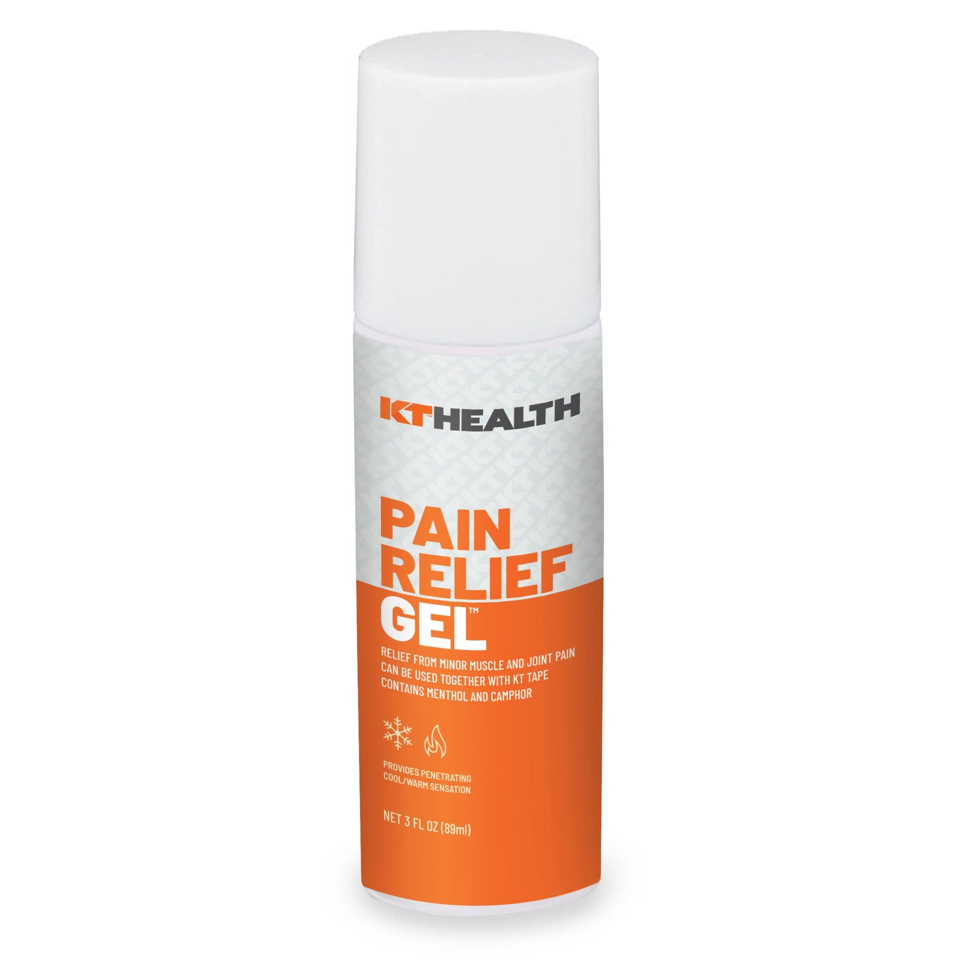 KT Tape Health, Pain Relief Gel, Time-Released Topical Relief from Back Pain, Sciatica and Arthritis, 3.0 oz Roll-On KT Tape buy supplements canada
