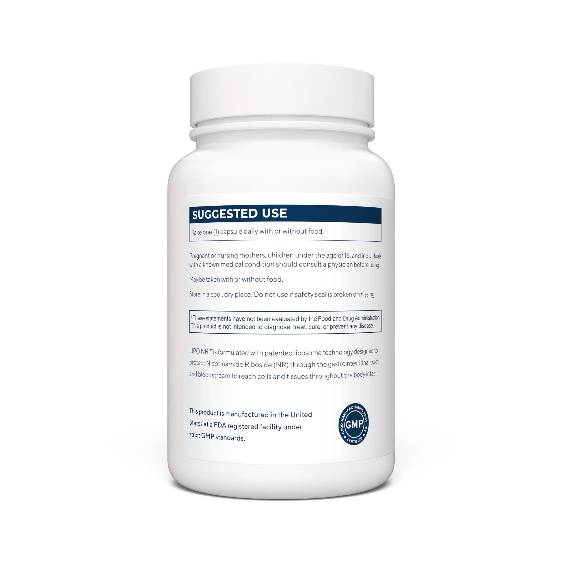 RENUE Liposomal Nicotinamide Riboside (NR) Supplement 300 mg - Bioavailable Formula RENUE BY SCIENCE buy supplements canada