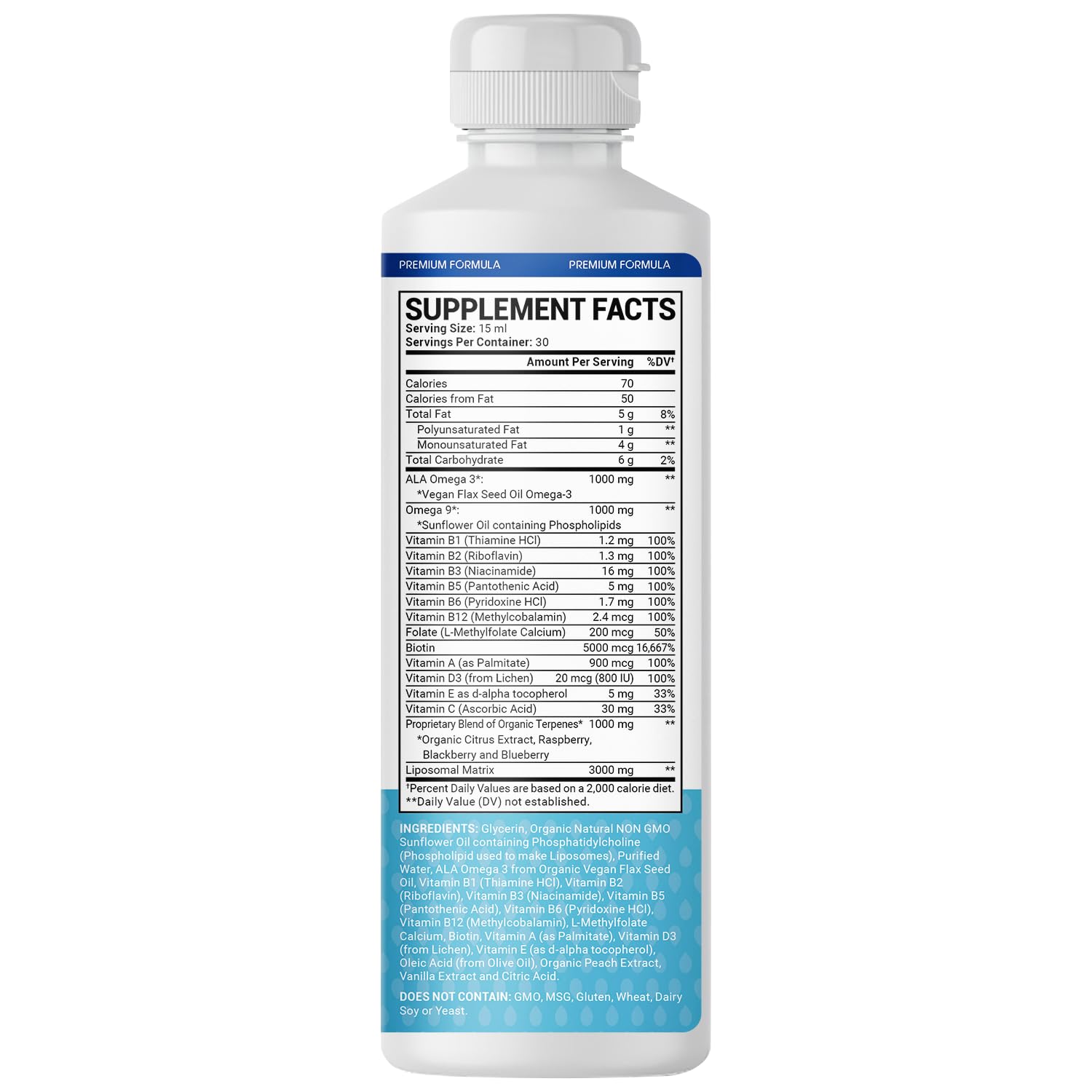 oppuland - Men's Multivitamin - Liquid Supplement - Liposomal Delivery - Daily Multi Vitamin with Biotin B Complex Omega-3 - Hair & Nail Support Vitamin oppuland buy supplements canada