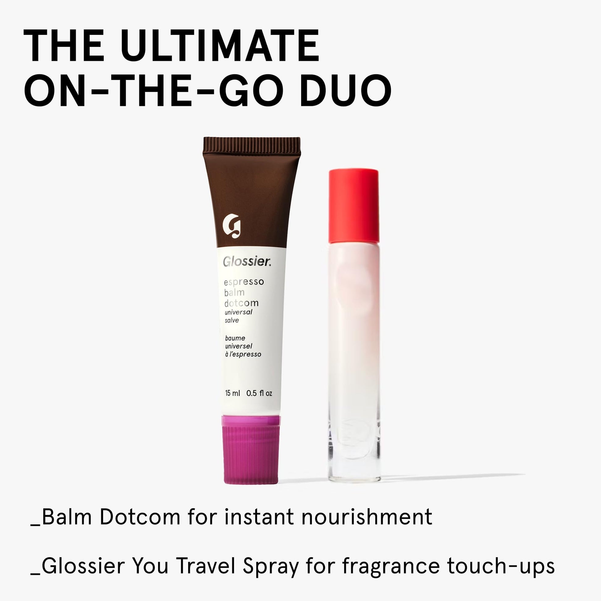 Glossier Balm Dotcom Hydrating Tinted Lip Balm - Universal Salve, Up to 12Hr Moisture for Dry Lips, Cuticles & Skin - Lanolin, Beeswax & Castor Oil - Espresso, Mocha Tint, 15ml Glossier buy supplements canada