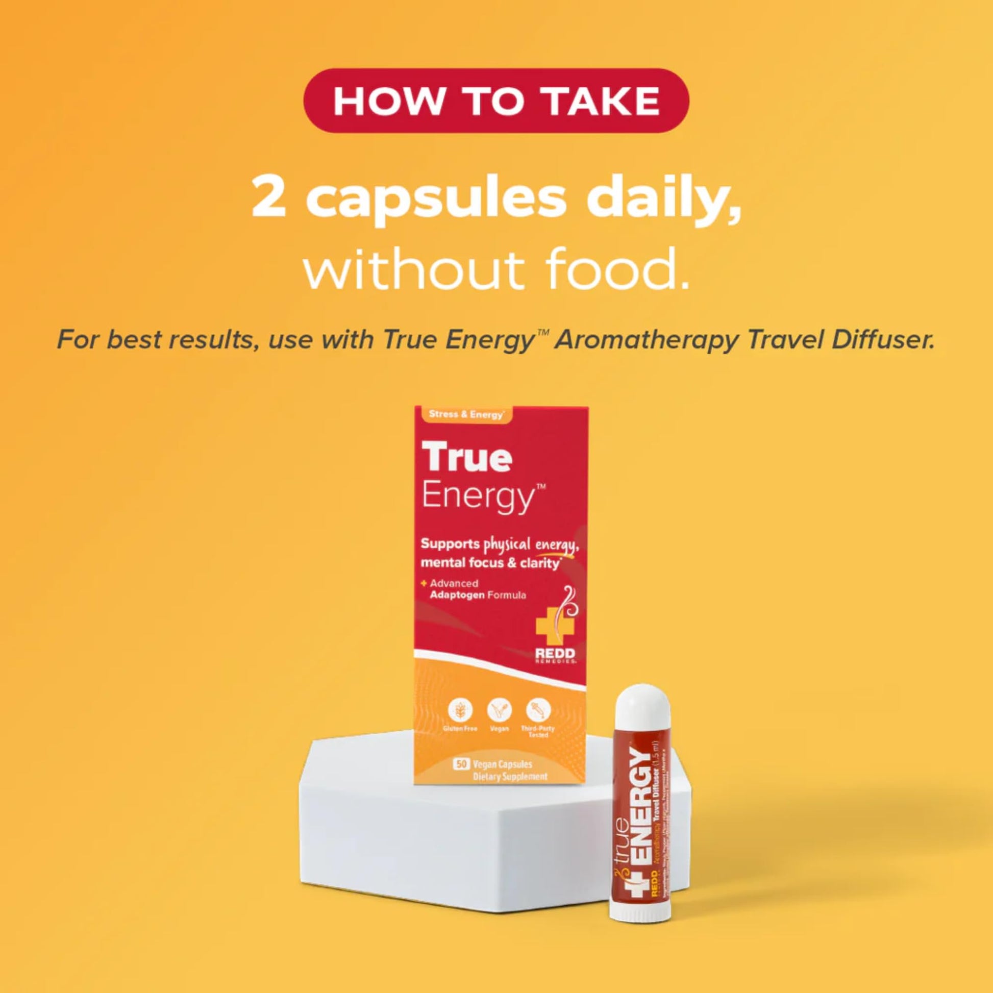 Redd Remedies, True Energy, Supports Energy Production and Stamina, 50 Vegan Capsules Redd Remedies buy supplements canada