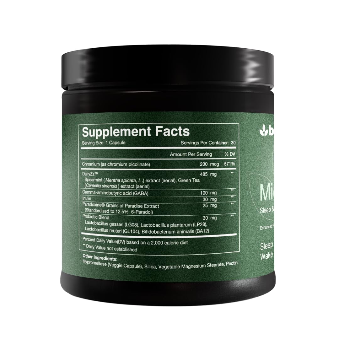 MidnightSlim™ | Advanced Nighttime Weight  | Maximum Strength Metabolism Support, Digestive Health, Peaceful Sleep | Premium Probiotic Complex | 30 Capsules Body Leaf buy supplements canada