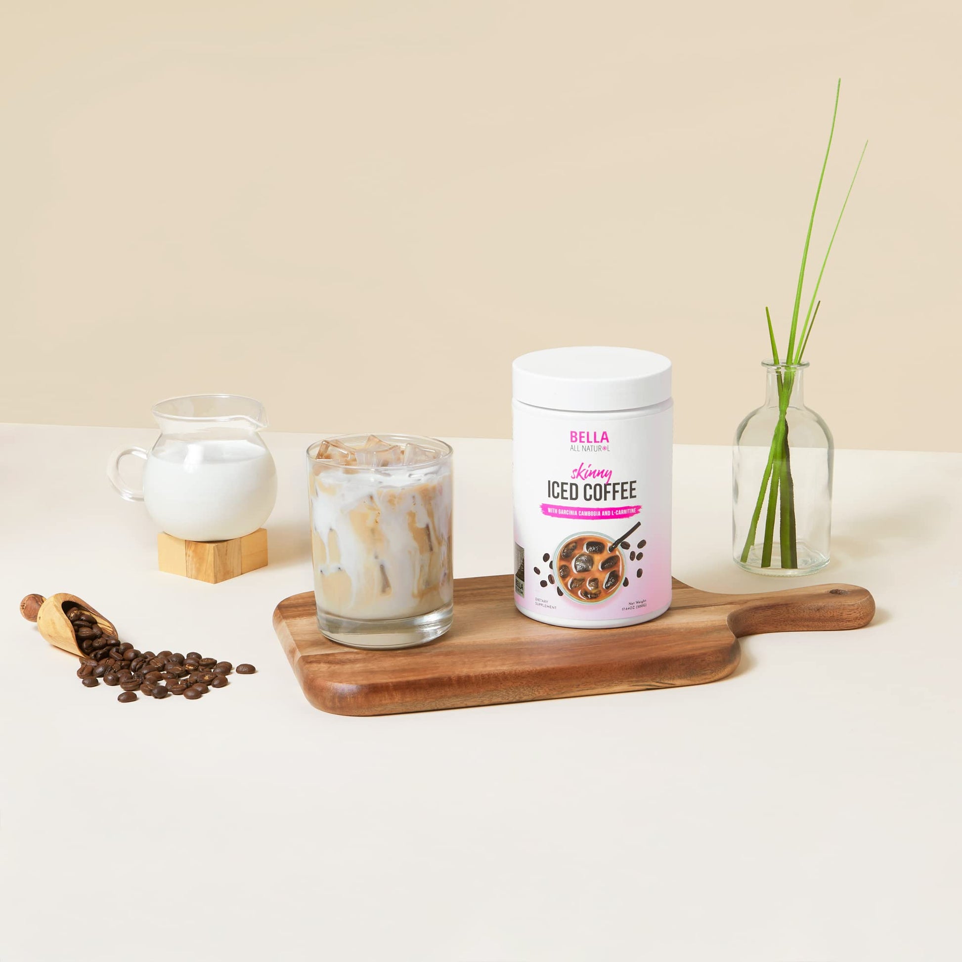 Bella All Natural Skinny Iced Coffee - Good Taste - 500 Grams Bella All Natural buy supplements canada