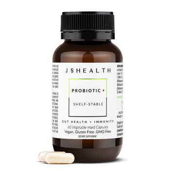 JSHealth Vitamins Gut Health and Immunity Formula | Probiotics for Women and Men | Shelf Stable Probiotic Supplement for Digestive Health and Immune Support (60) JSHealth buy supplements canada