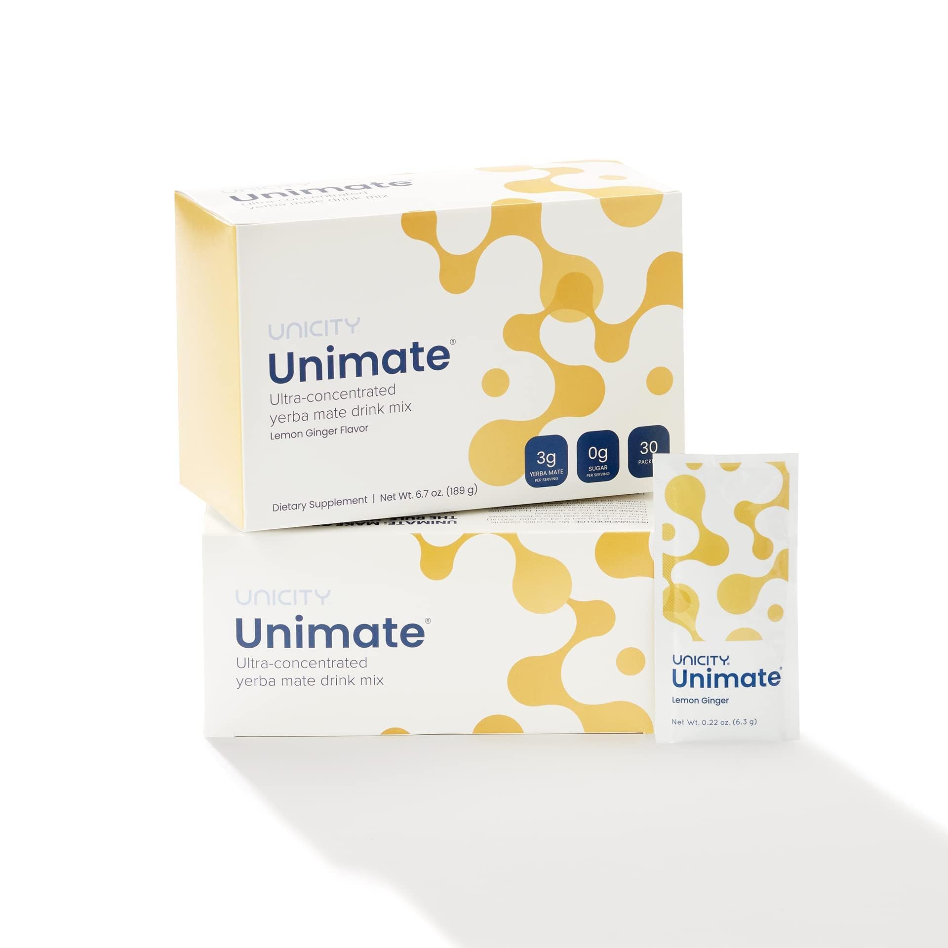 Unicity UNIMATE (Lemon Ginger, 30 Pouches) Unicity buy supplements canada