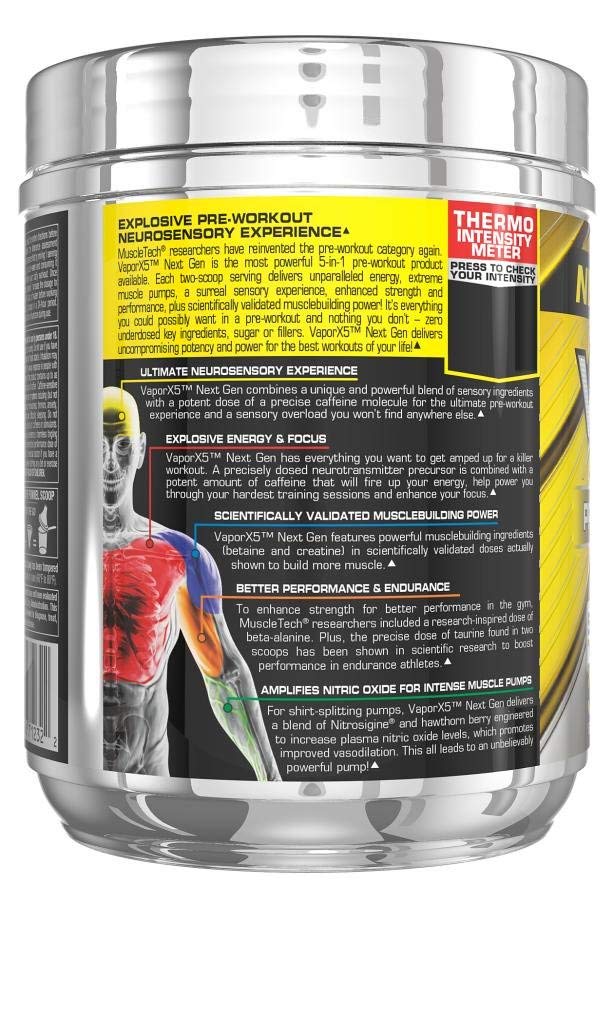 Pre Workout Powder | MuscleTech Vapor X5 for Men & Women, Energy Drink Mix Sports MuscleTech buy supplements canada