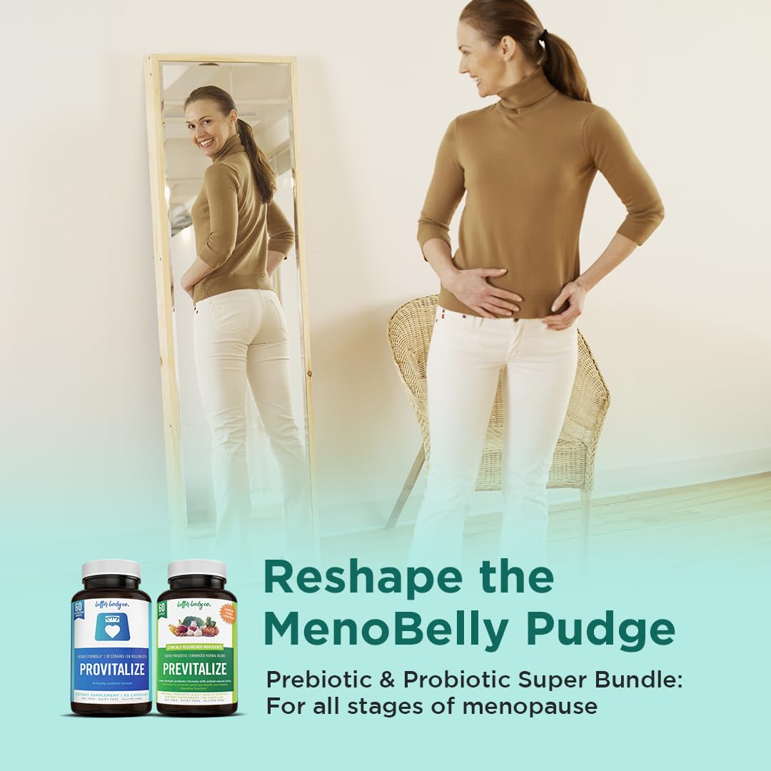 Better Body Co. Slim Gut Bundle | Prebiotics and Probiotics for Women - Bloating Relief Better Body Co. buy supplements canada