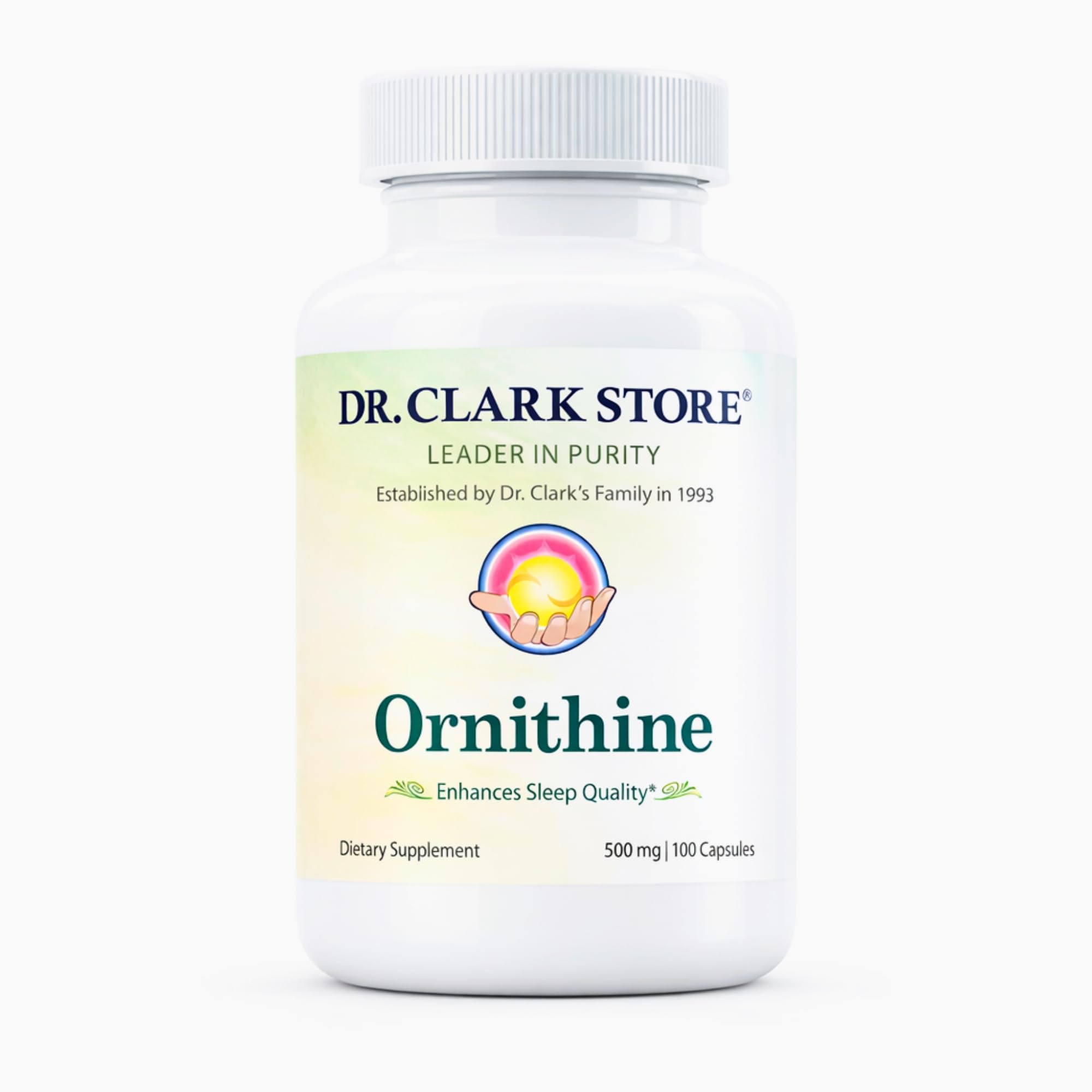 Dr Clark Ornithine Dietary Supplement - Gluten Free, Natural Sleep Aid, Promotes Protein Metabolism, Cleansing and Detoxification, 500mg, 100 Gelatin Capsules Dr Clark Store buy supplements canada