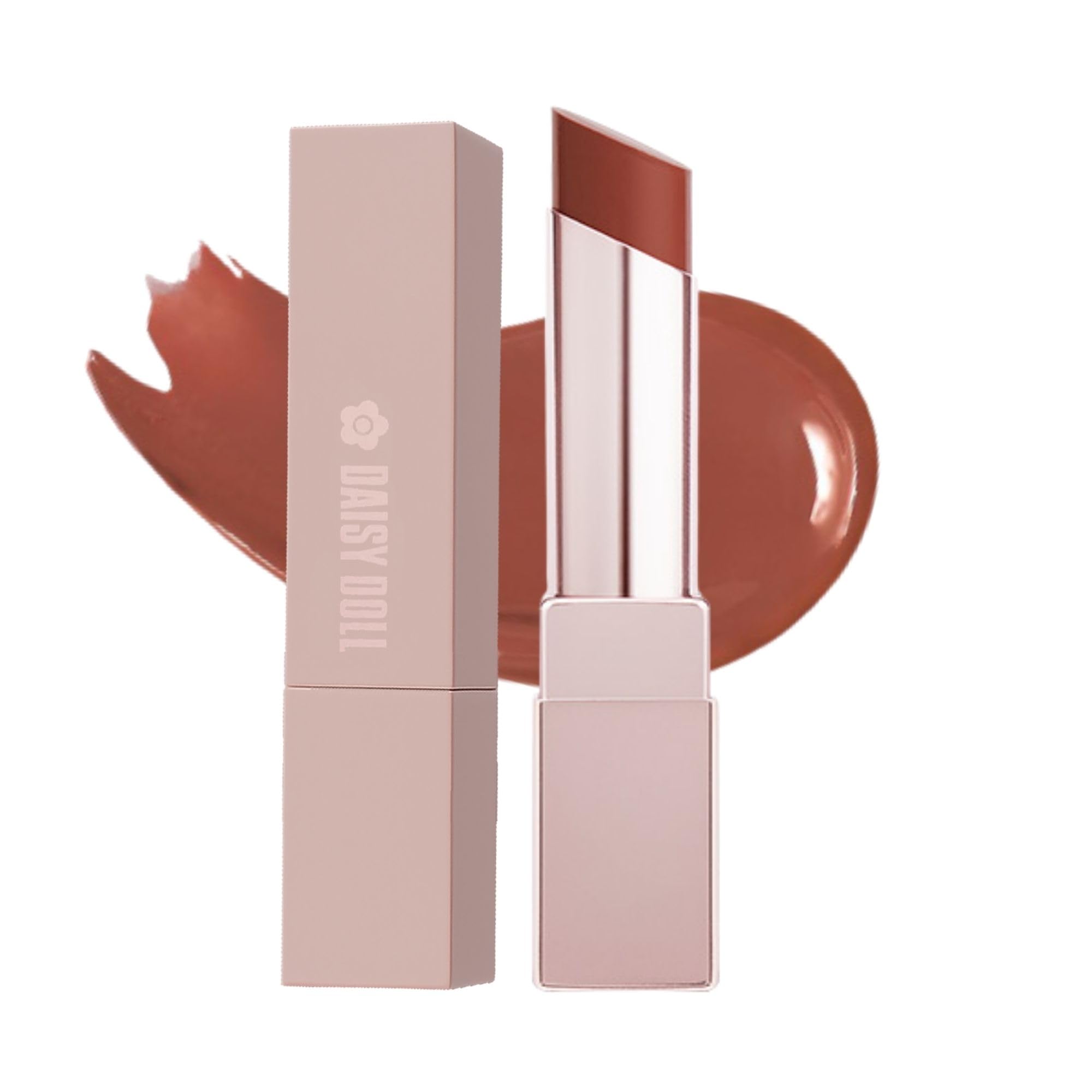 Daisy Doll Lip Stealer 3-in-1 Juicy Lip Stain+ Lip Oil for Women for Hydrating Lip Balm & Tinted Lip Gloss with Vitamin E & Shea Butter, Moisturizing Lip Gloss, Red-Brown Lipstick, Made in Japan Daisy Doll buy supplements canada