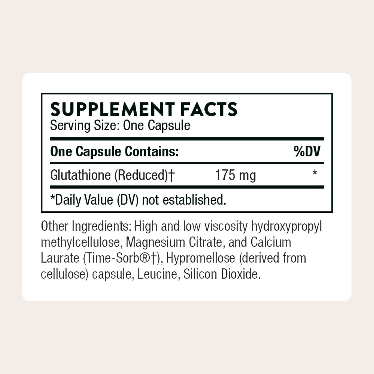 THORNE - Glutathione-SR - Sustained-Release Glutathione for Antioxidant Support* - 60 Capsules THORNE buy supplements canada