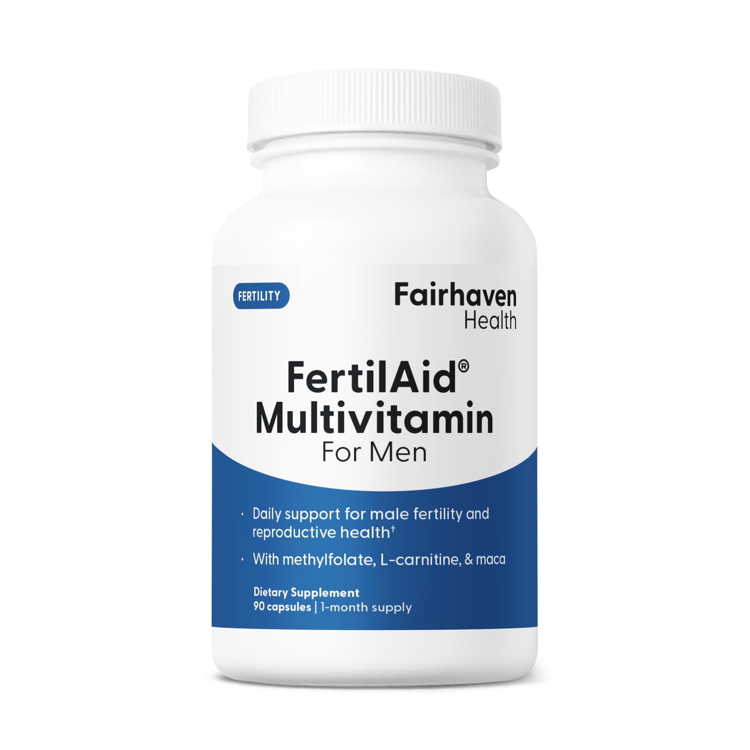 Fairhaven Health FertilAid for Men | Male Fertility Supplement for Count and Motility | Pre-Conception Support with L-Carnitine, CoQ10 Fairhaven Health buy supplements canada