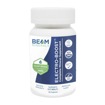 Beam Minerals Complete Multi-Mineral Capsules | Electro-Boost Plant-Based Electrolytes and Micronutrients for Men and Women | Help to Boost Immunity, Support Gut Health BEAM MINERALS buy supplements canada