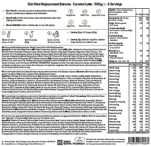 Protein Works - Diet Meal Replacement Extreme Shake, 200 Calorie Meal, High Protein Meal Protein Works buy supplements canada